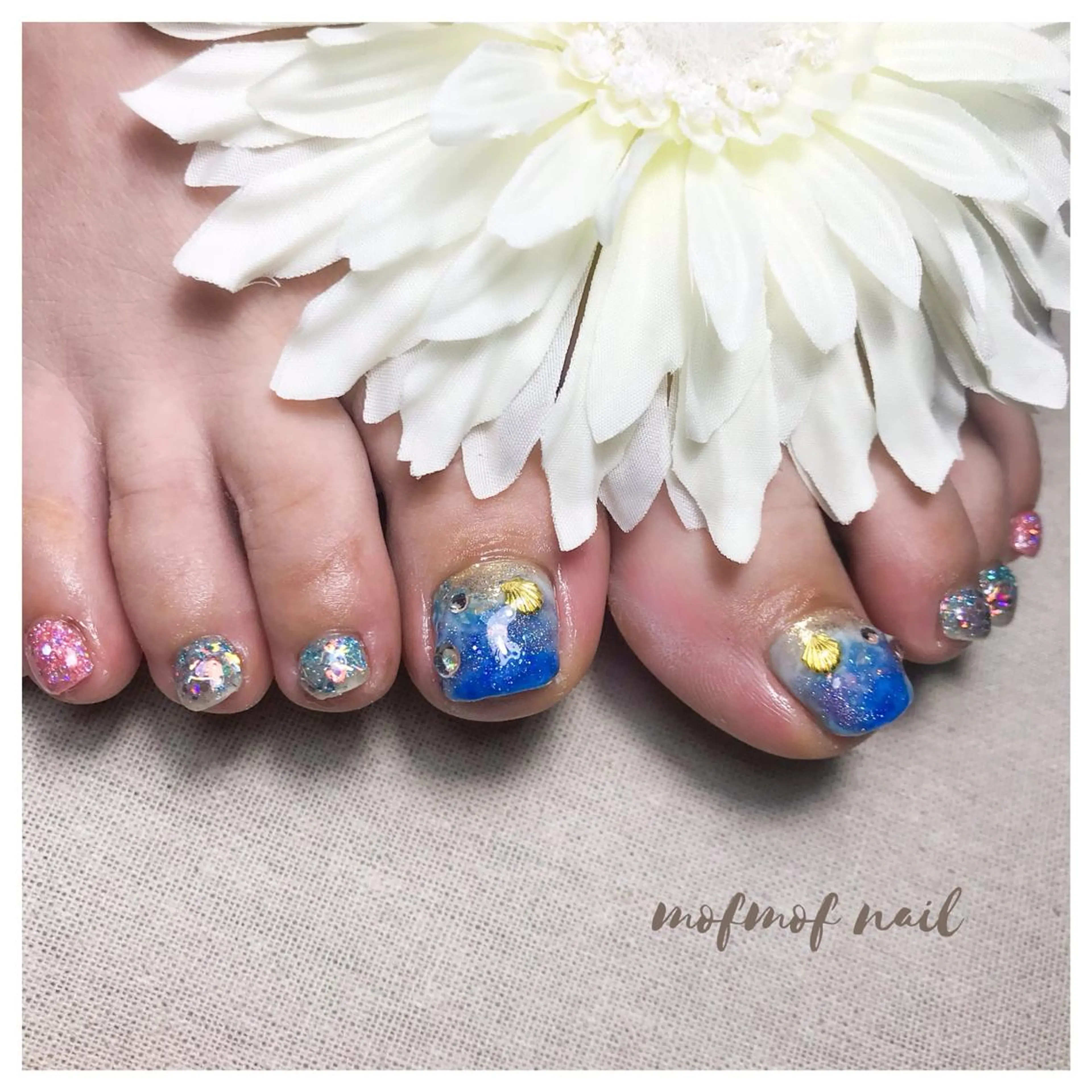 ネイル mofmofnail 🌿shimizuのネイルデザイン