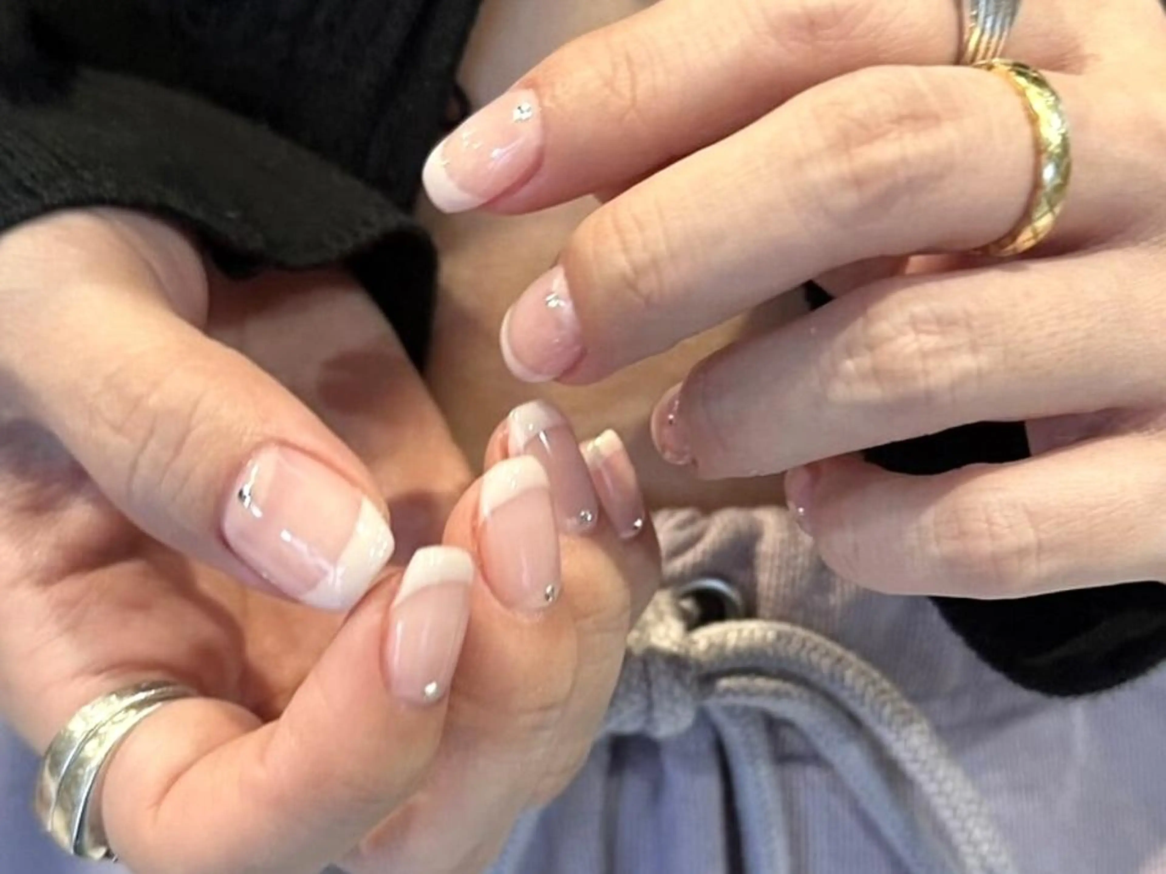 ネイル アートネイル 持ち込み ki🍒🍒 ki ツルツルネイルのネイルデザイン