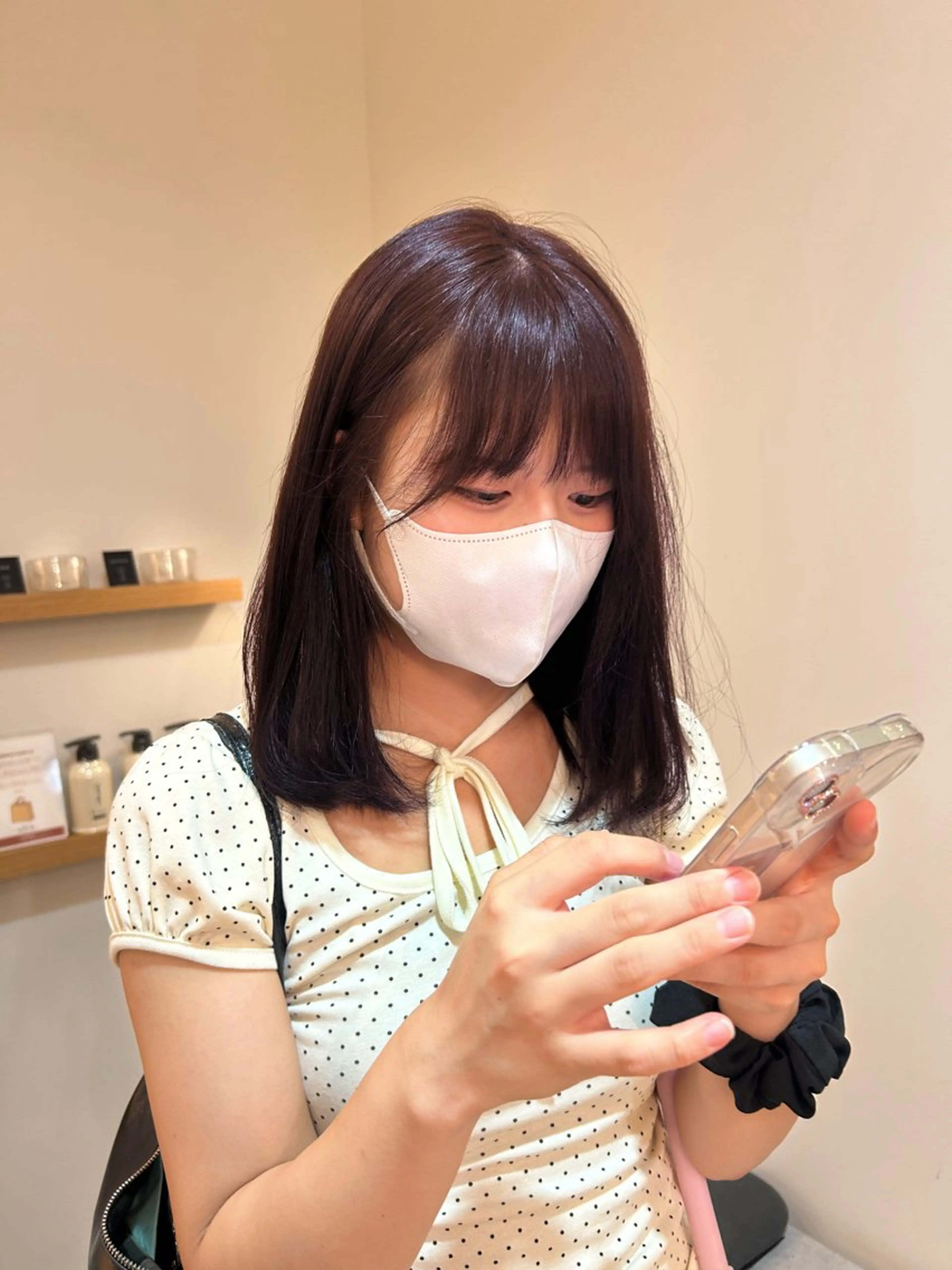 カラー ヘアカラー トリートメント 透け感color 🫧ruko🌿銀座のヘアスタイル