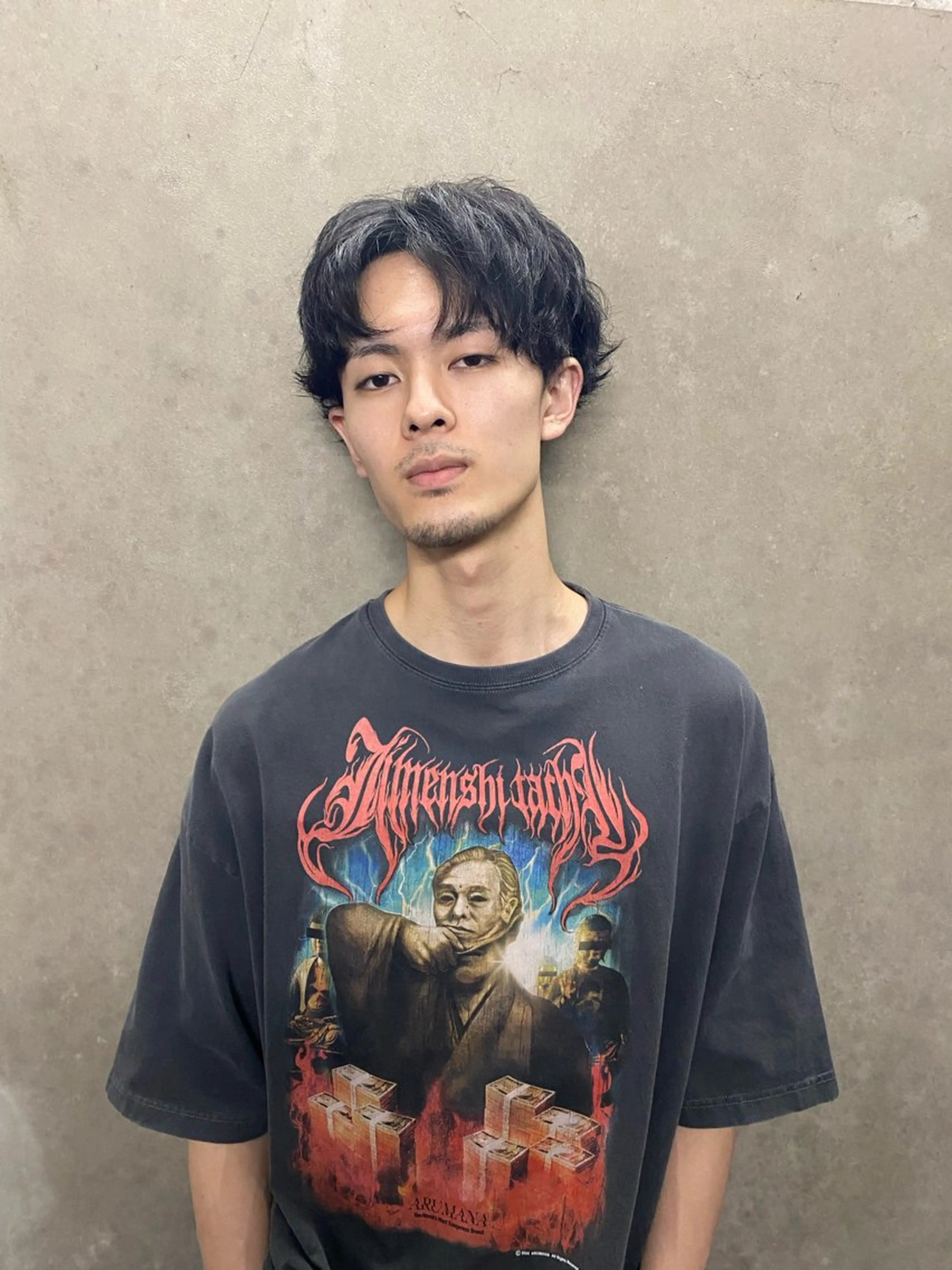 【🚶🏻‍♂️ご新規限定🚶🏻‍♂️】メンズケアパーマ+カット+炭酸ケア学生にも人気◎の写真