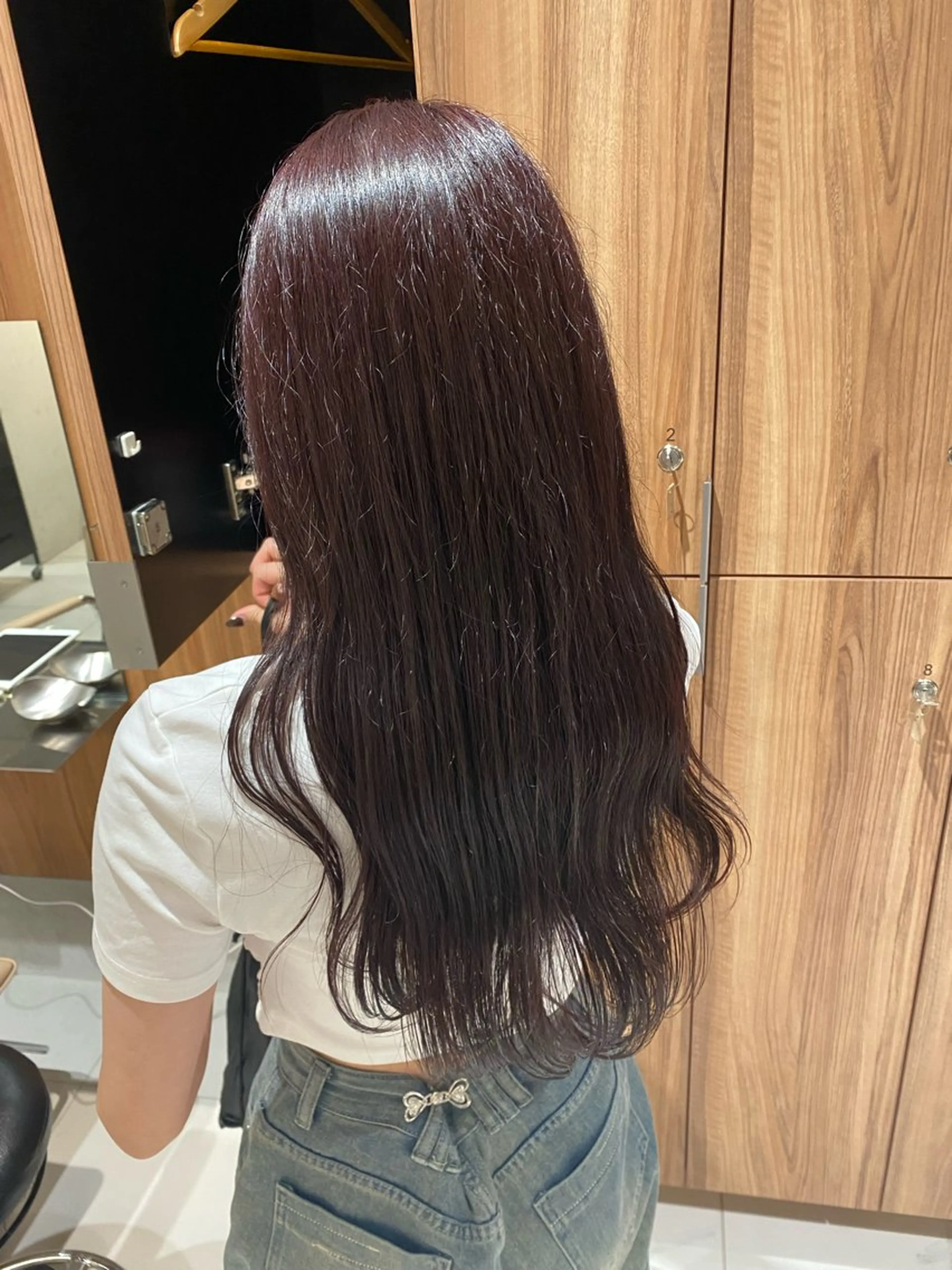 ロング カラー ヘアカラー トリートメント ヘッドスパ ヘアセット kou🌥️艶カラー |メンズカットのヘアスタイル