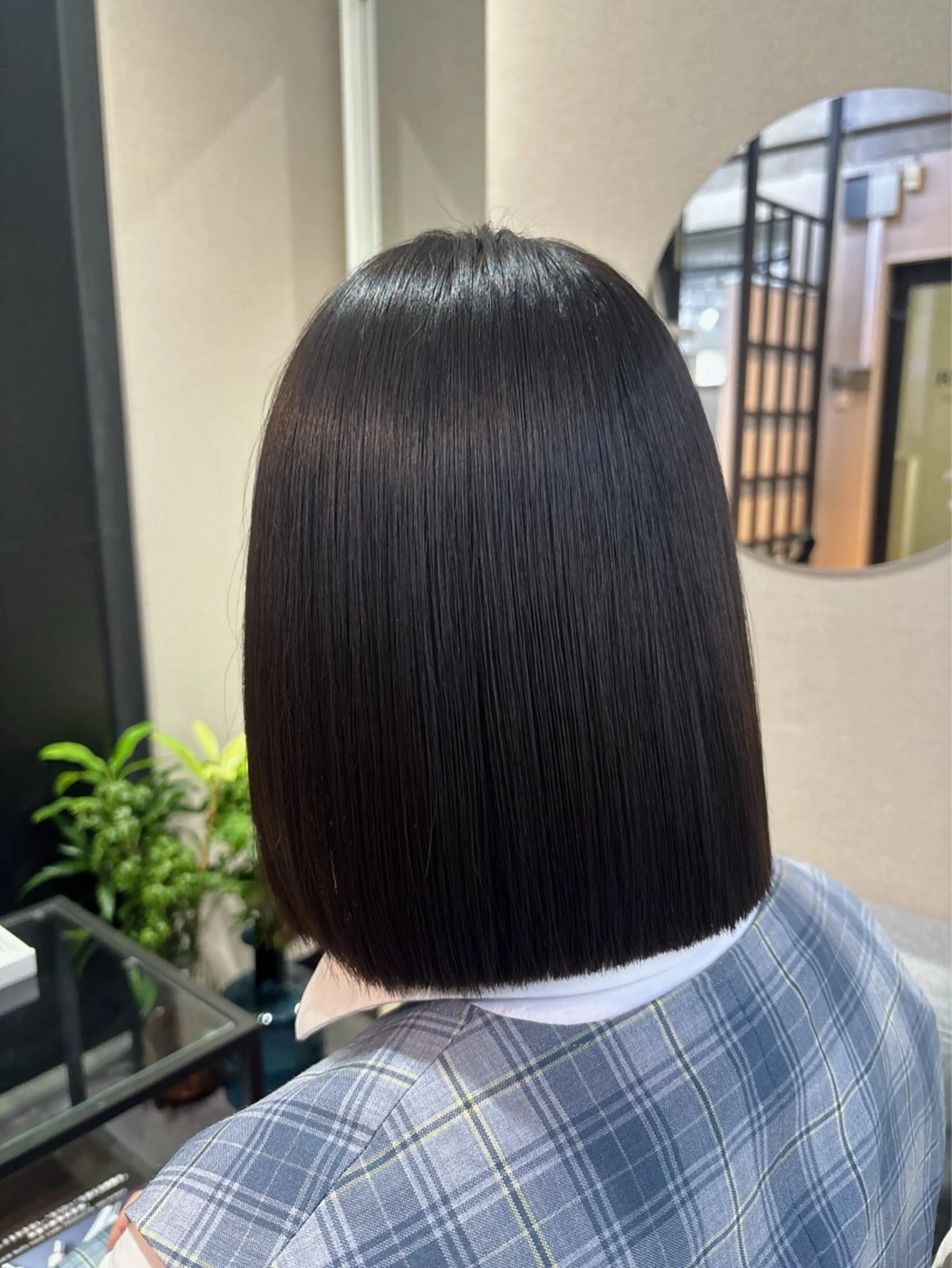 ミディアム カット RUE5所属・🫧ストレート/ ボブ　真鍋 衿奈🫧のヘアスタイル