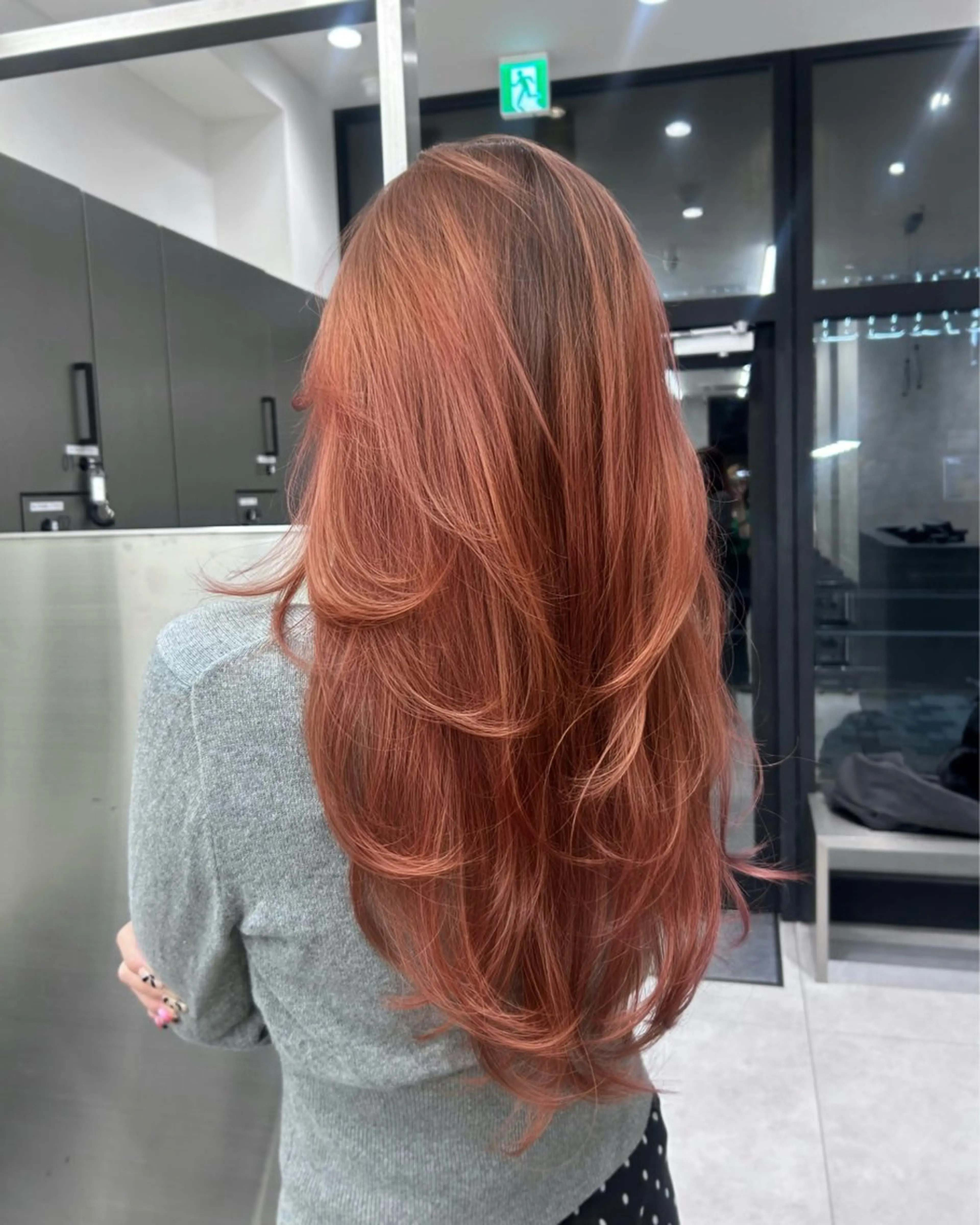 ロング レイヤーカット ヘアカラー 大人レイヤー/艶髪 🇺🇸TOMONAのヘアスタイル