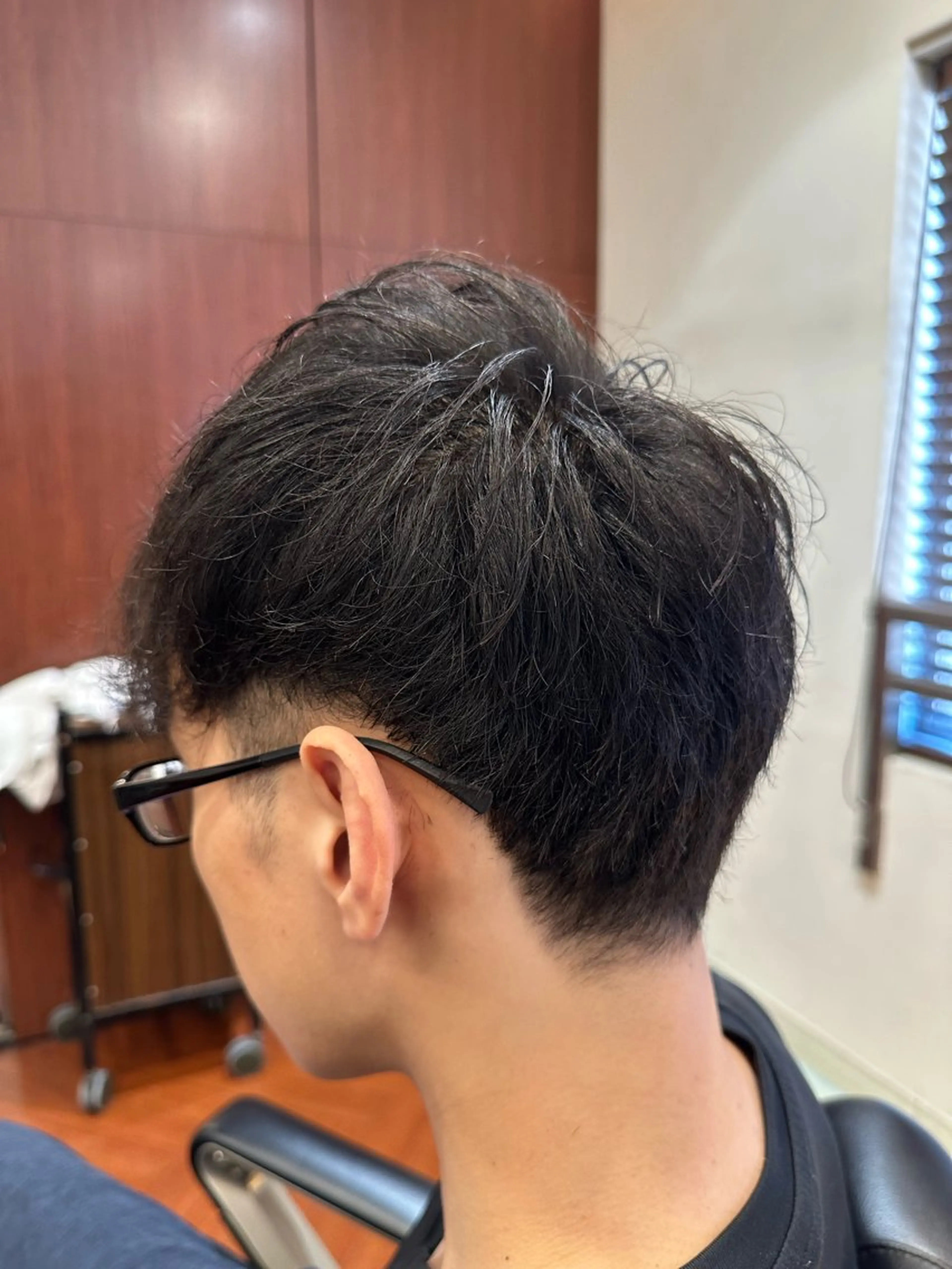 ミディアム 高木 龍之介のヘアスタイル