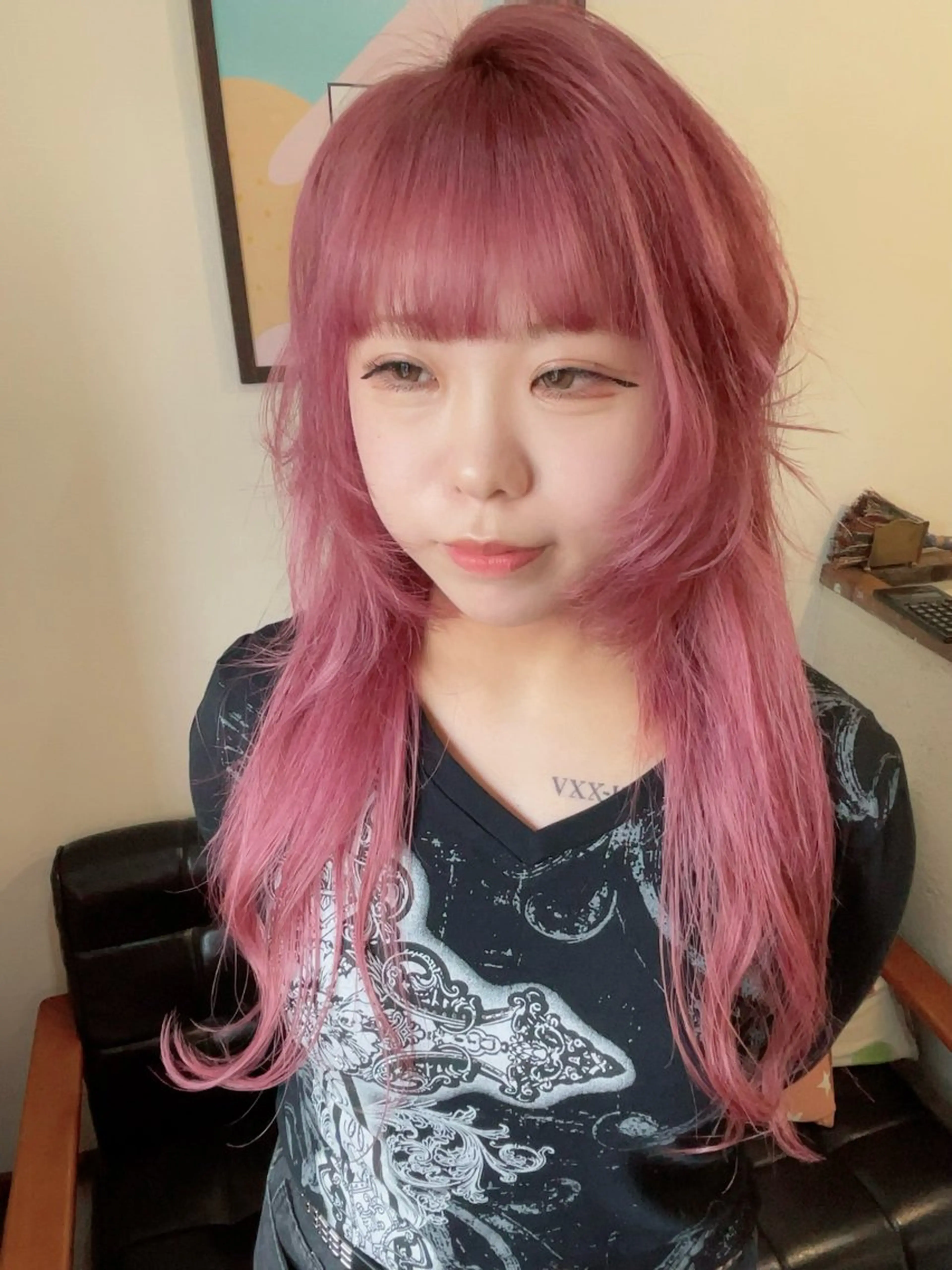 ロング カラー ヘアカラー brooch所属・🌺MANA🌺 モデルさん募集✨のヘアスタイル