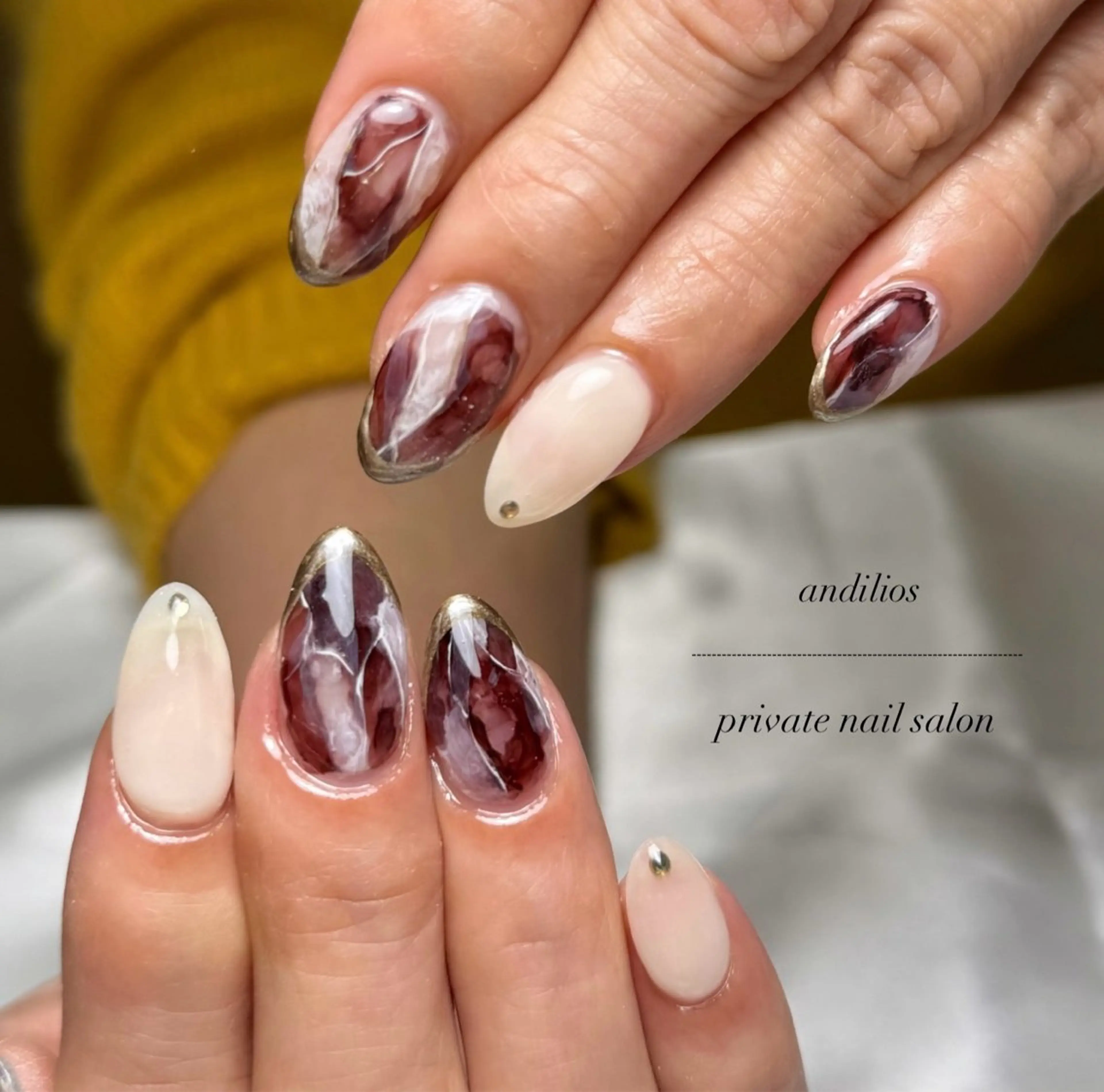 ネイル ハンドネイル andilios / private nail salon所属・andilios / shioriのネイルデザイン