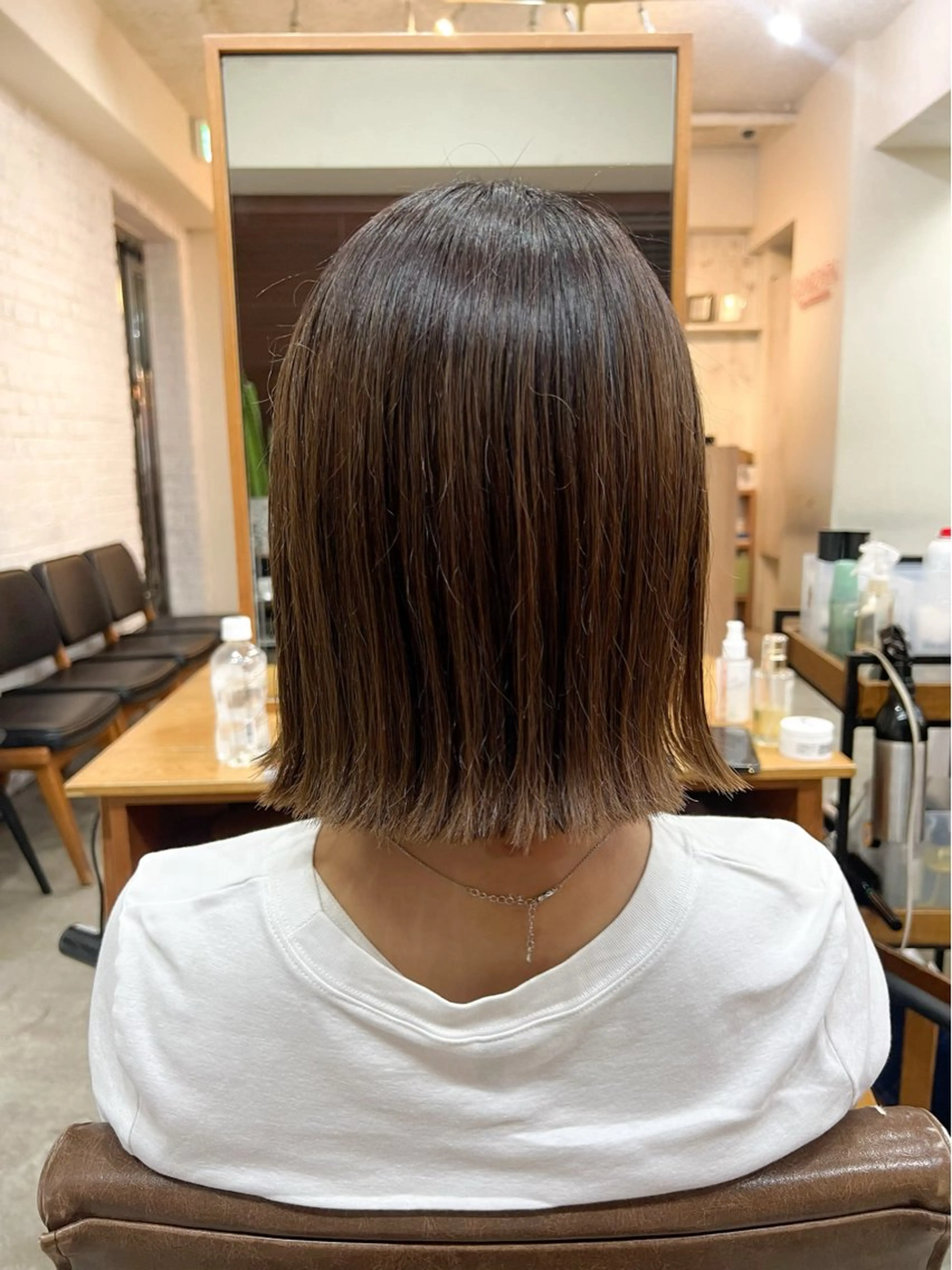 ショート ボブ 🎧パーソナルケア/ 透明感カラー/ミユのヘアスタイル