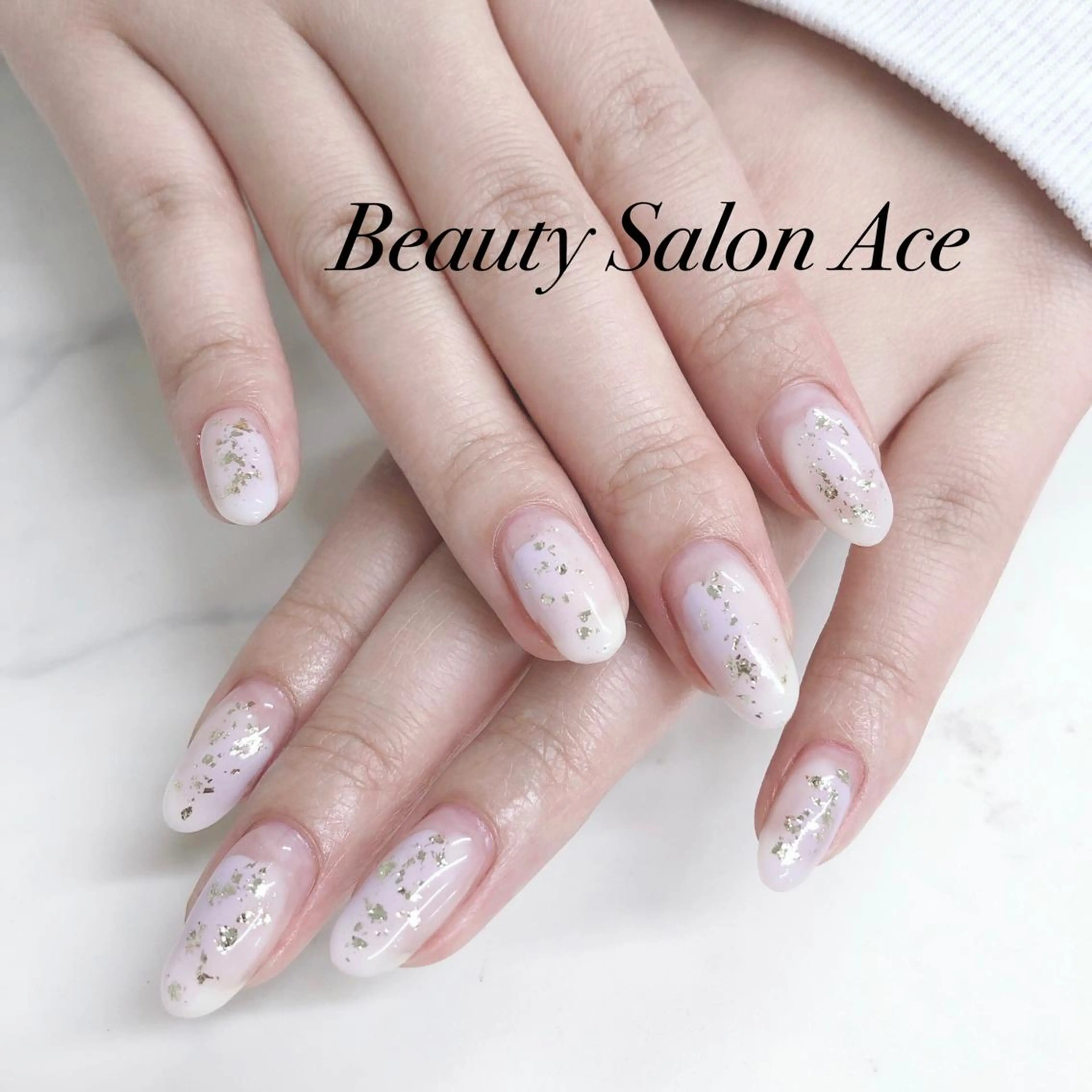 ネイル メンズネイル ニュアンスネイル 春ネイル Beauty Salon Ace（ネイルサロン　エース）所属・池袋フィルイン Ace♡長さだしのネイルデザイン
