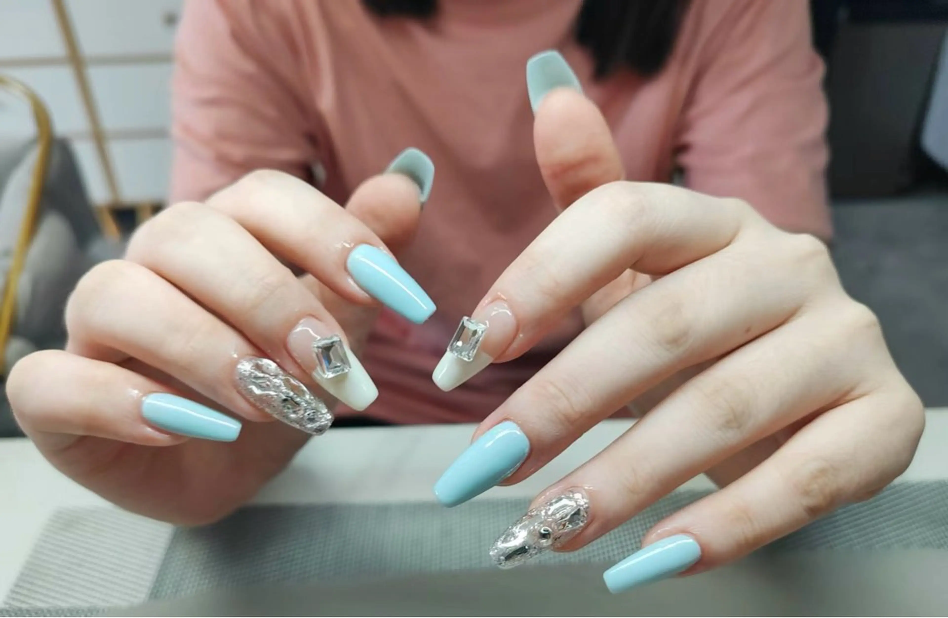 ネイル コネコネイルサロン モデル用のネイルデザイン