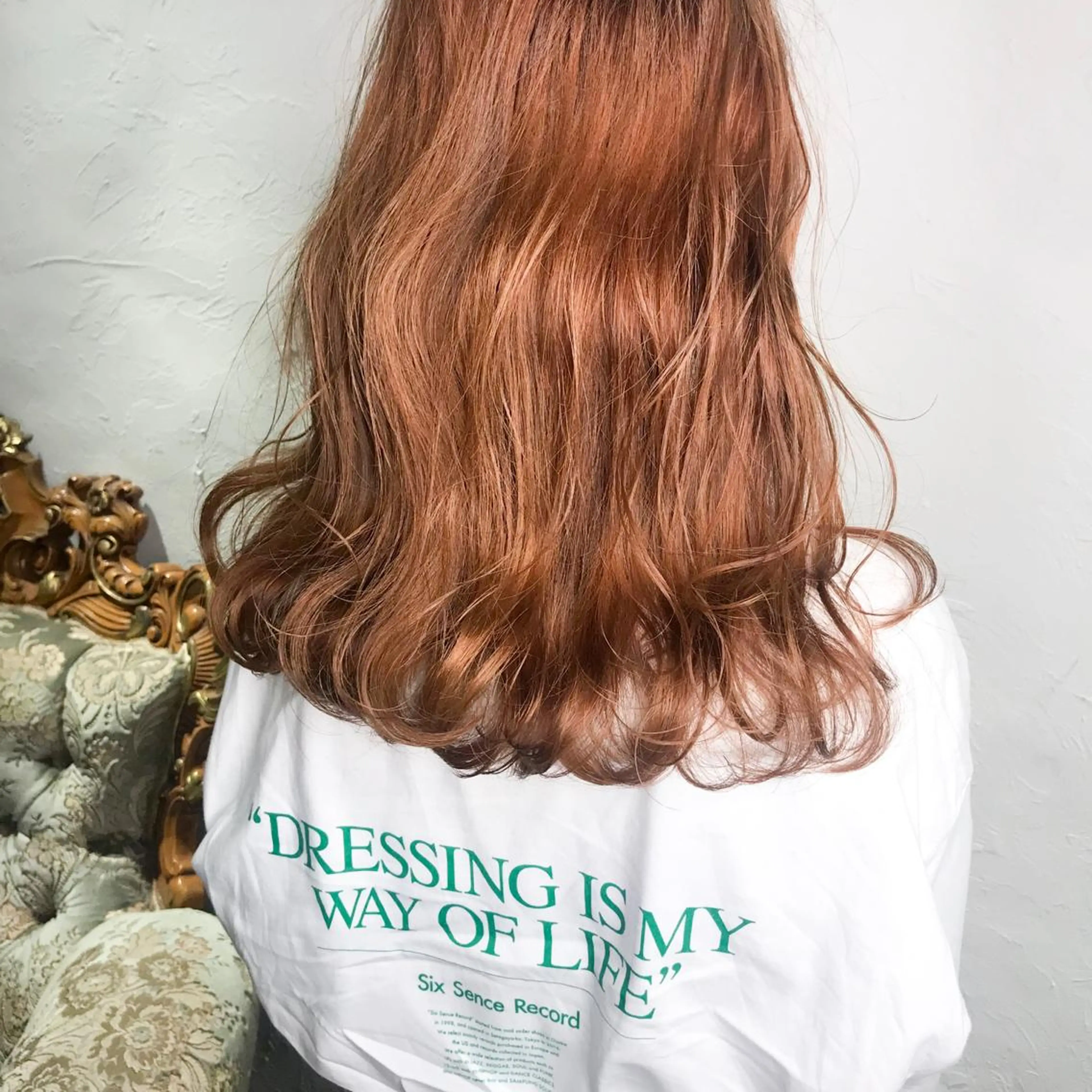 セミロング カラー Joule銀座 石山あやのヘアスタイル