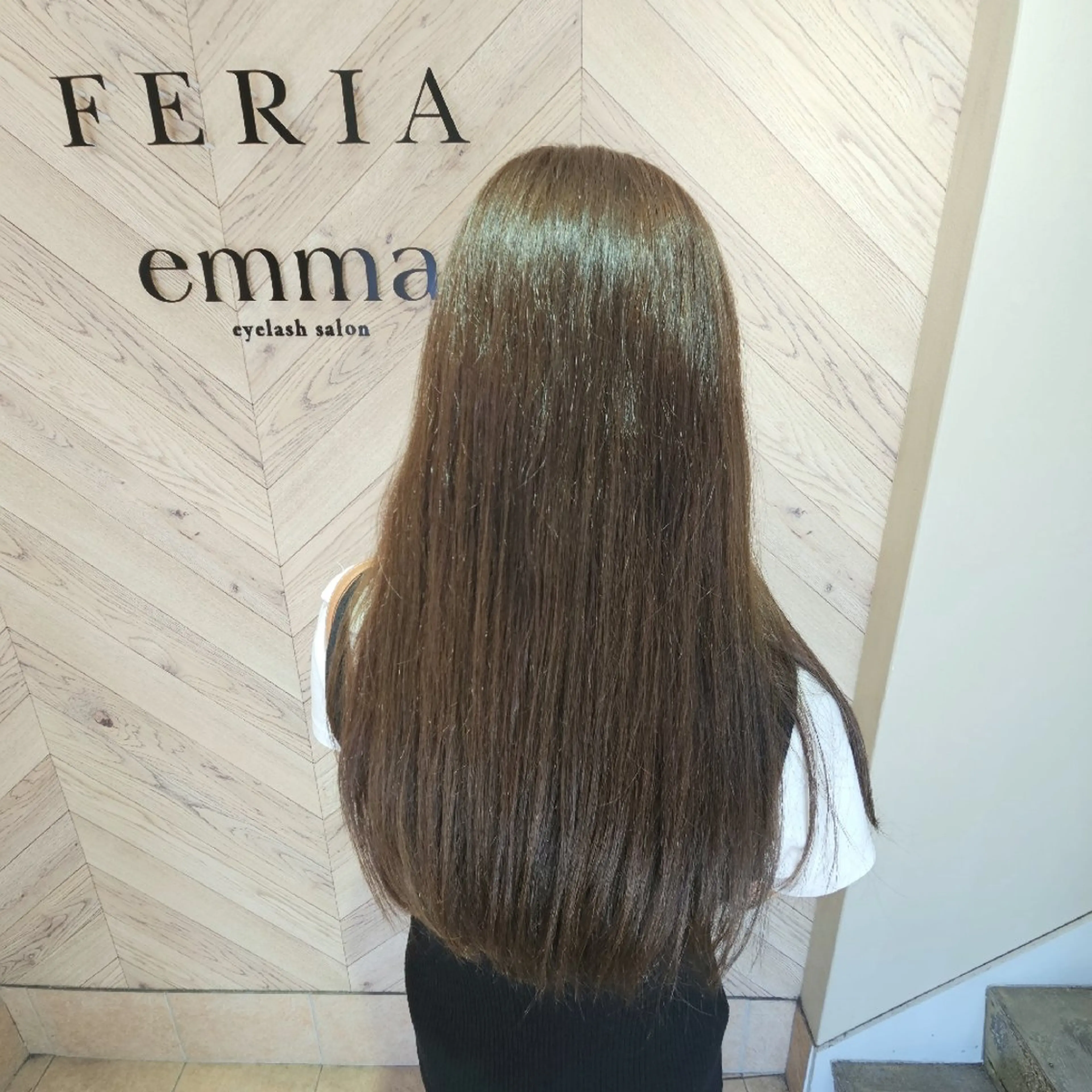 ロング FERIAあべの 🎀中野まや🎀のヘアスタイル