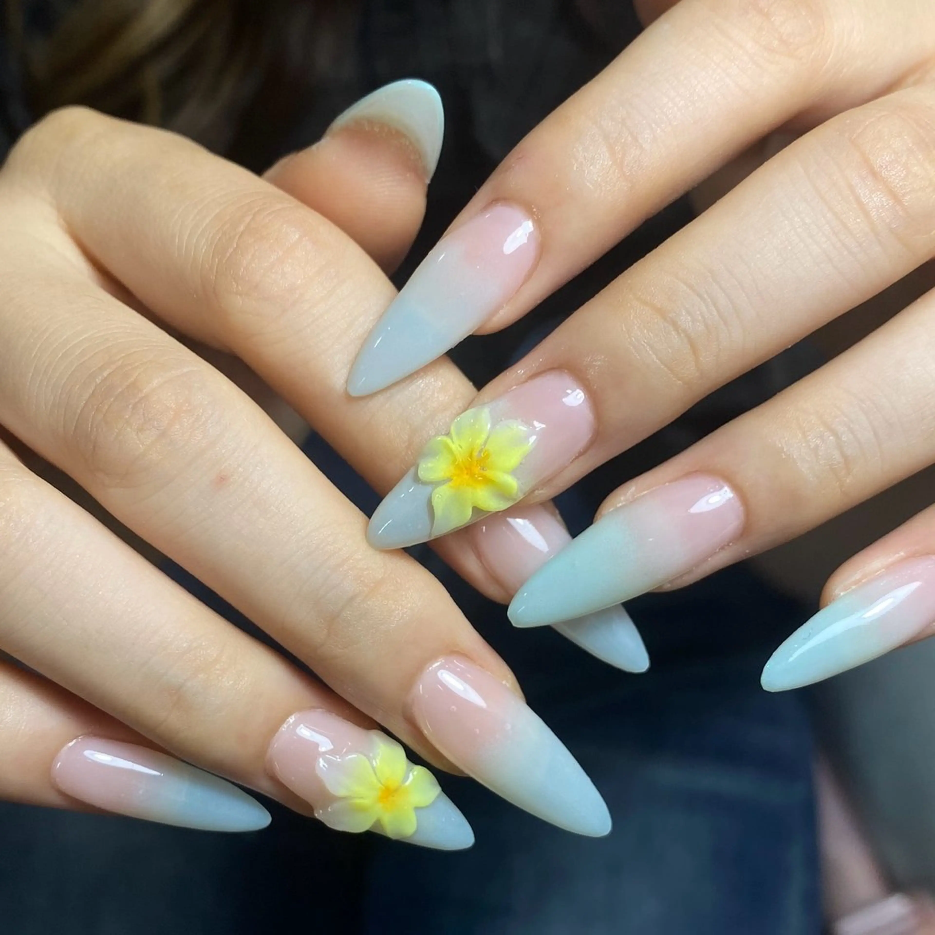 ネイル 韓国ネイル ワンホンネイル ハンドネイル ハンドケア Chang _Nailのネイルデザイン