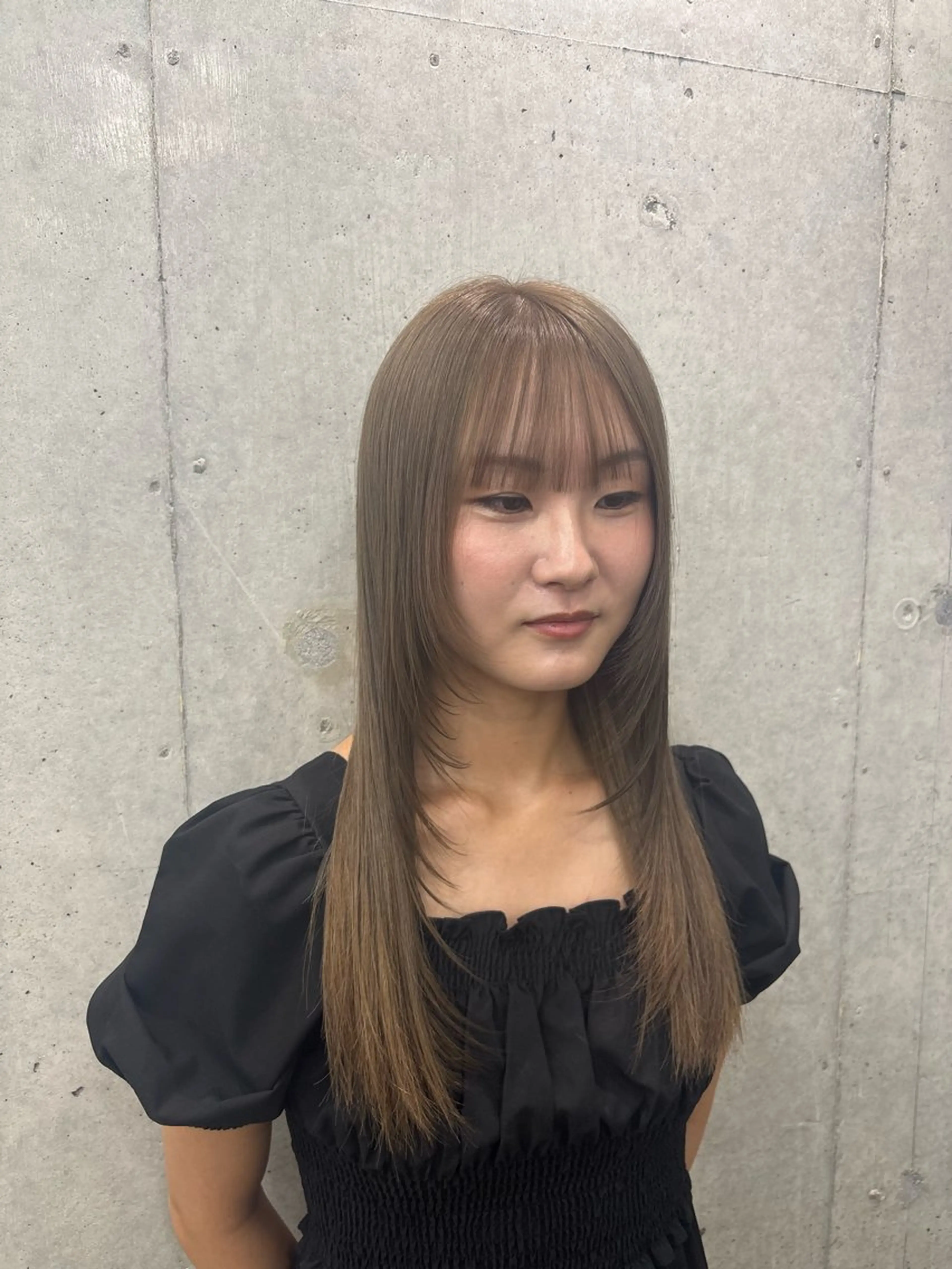 ロング ヘアカラー 🛼ハイトーンボブ 🍭yui :)のヘアスタイル