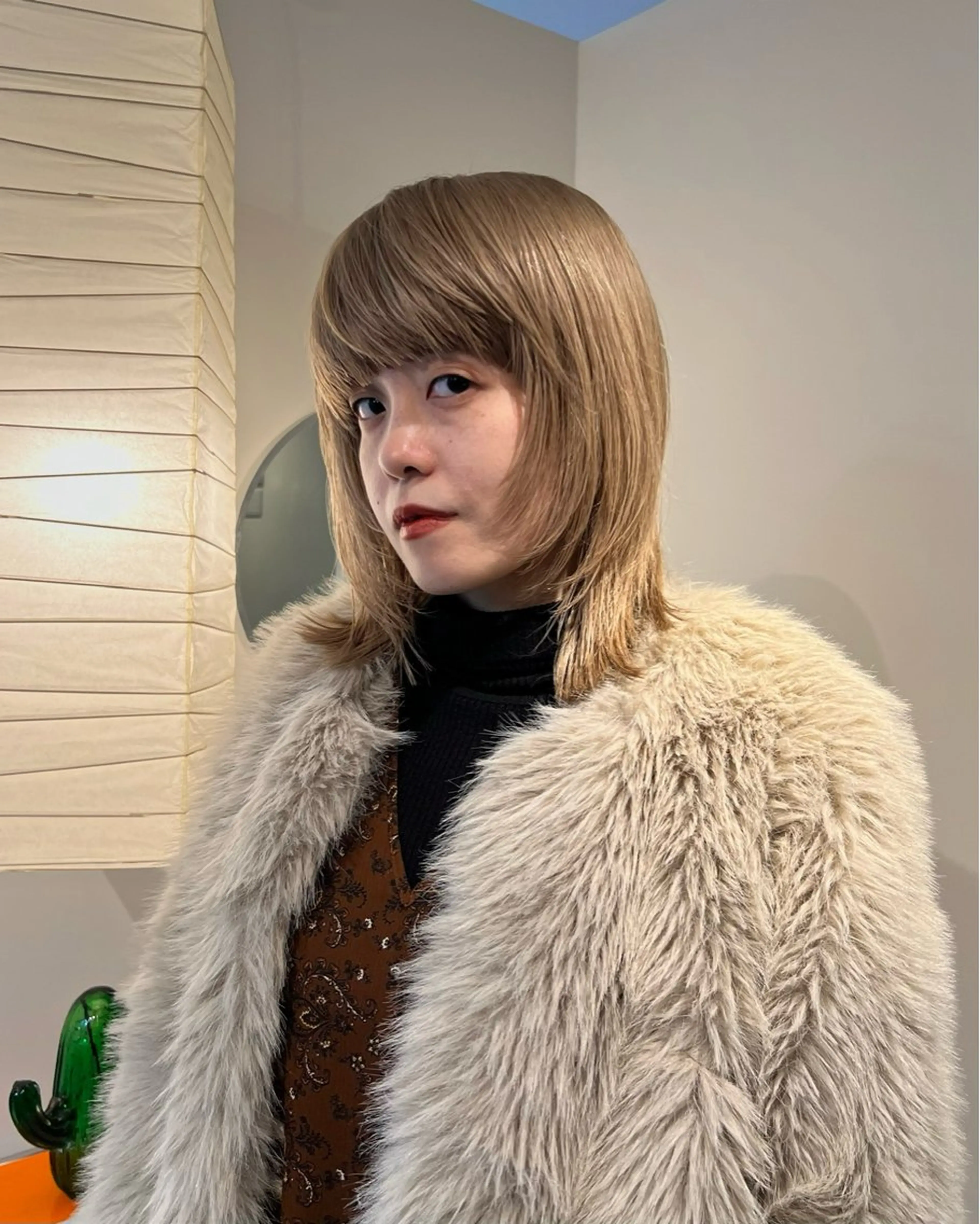 ミディアム 金子 亮のヘアスタイル