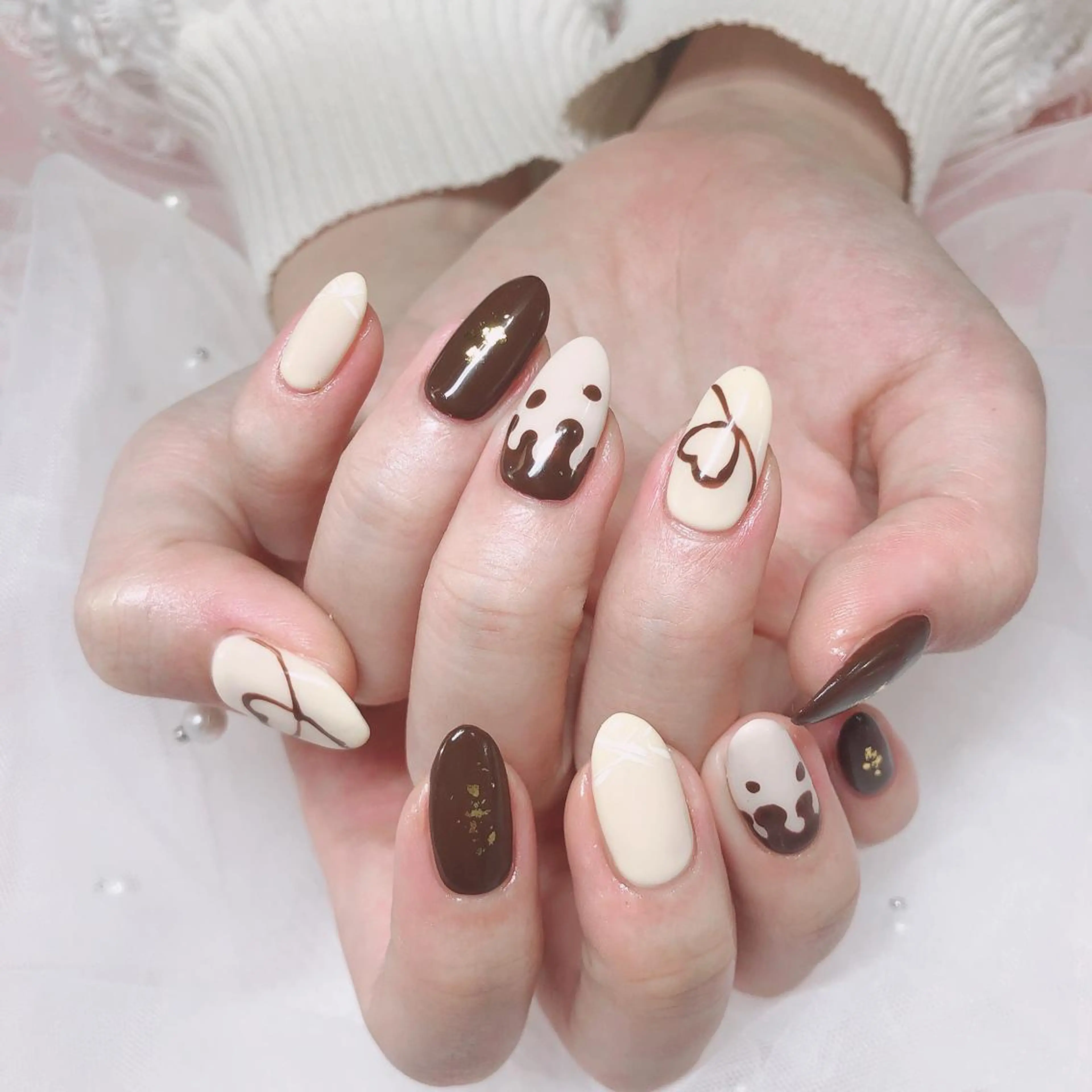 ネイル ハンドネイル ハンドケア ✨Serenity ワンホンネイルのネイルデザイン