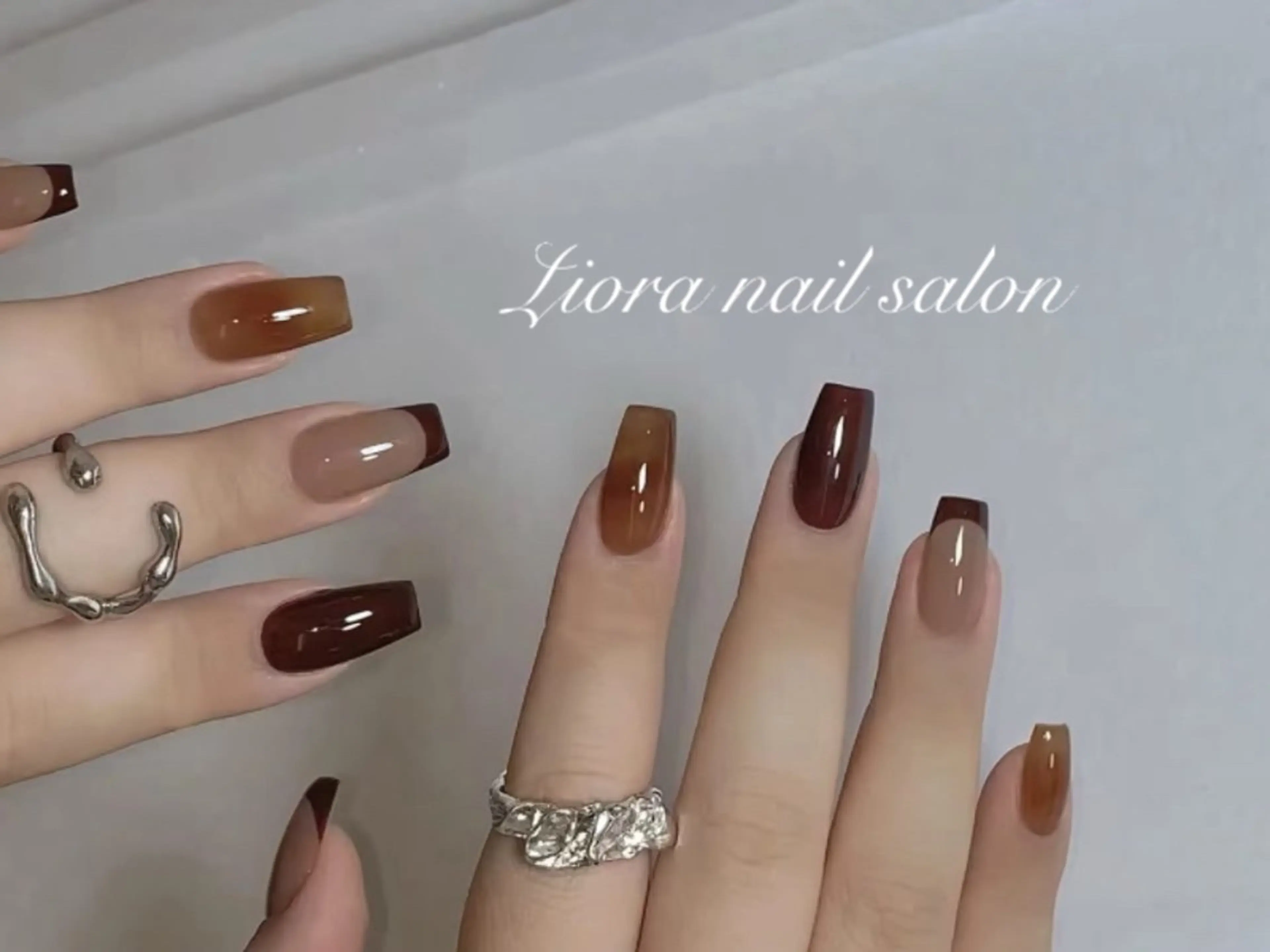 ネイル チークネイル フットネイル フレンチネイル ジェルネイル ガーリー ハンドネイル Liora ネイルサロン所属・Liora nail salonのネイルデザイン