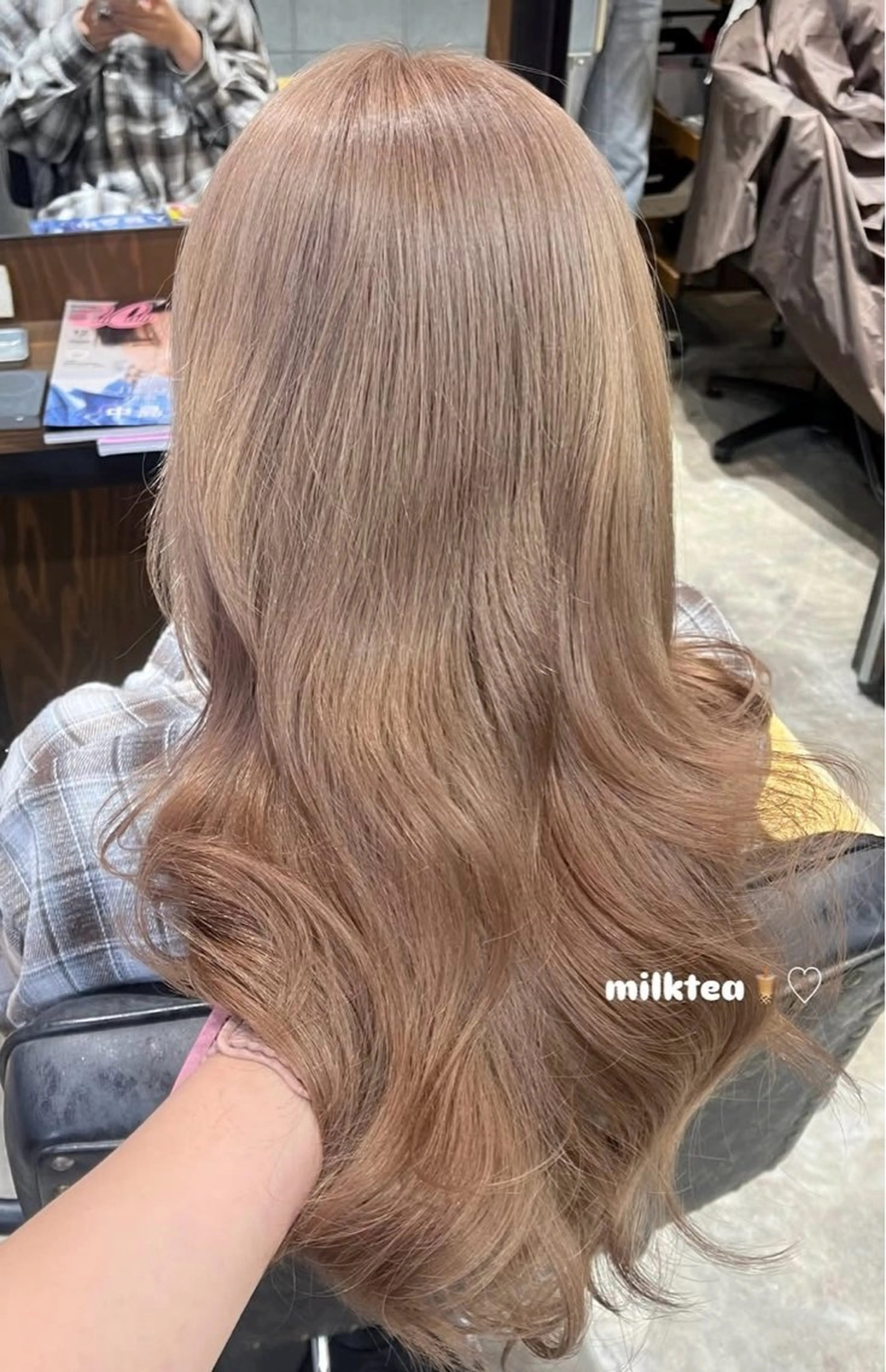 ロング カラー ベージュカラー ブリーチ ブルーカラー ダブルカラー グラデーションカラー 🫟Blanco🫟 Color&Careのヘアスタイル