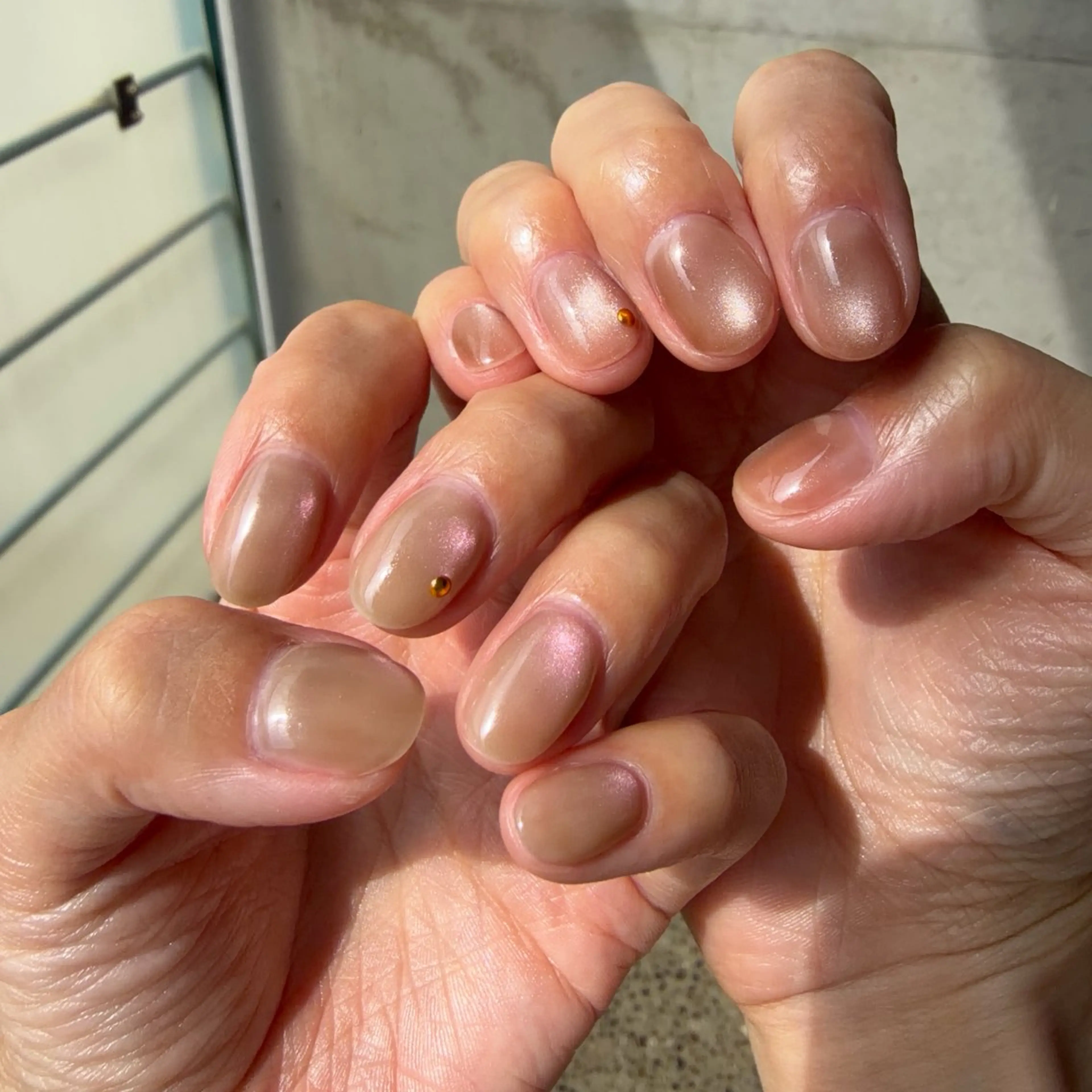 ネイル マグネットネイル フットネイル soleil所属・舞鶴 奈々美のネイルデザイン