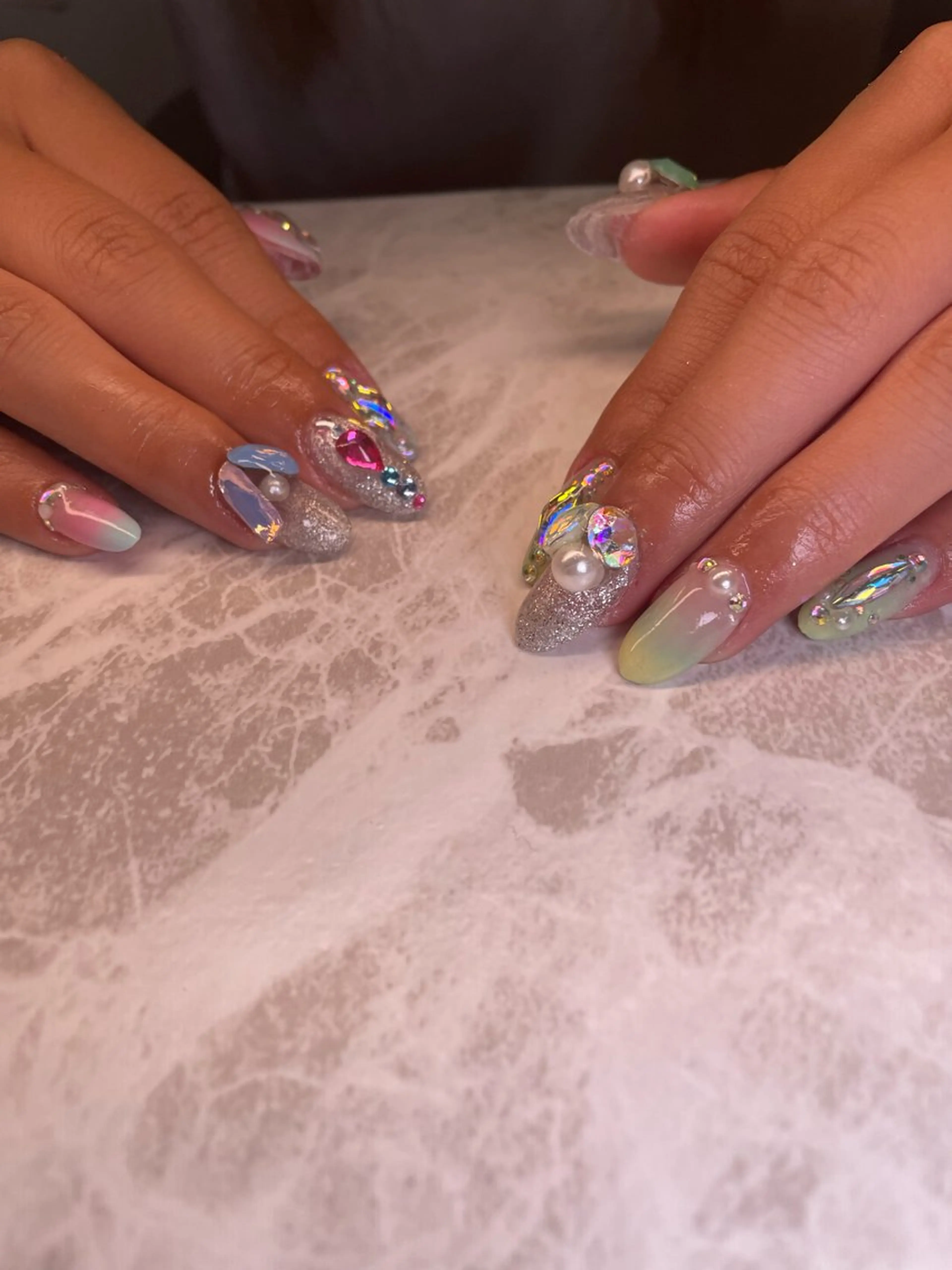 ネイル ハンドネイル YOUTH nails waxing所属・YOUTH natsumiのネイルデザイン