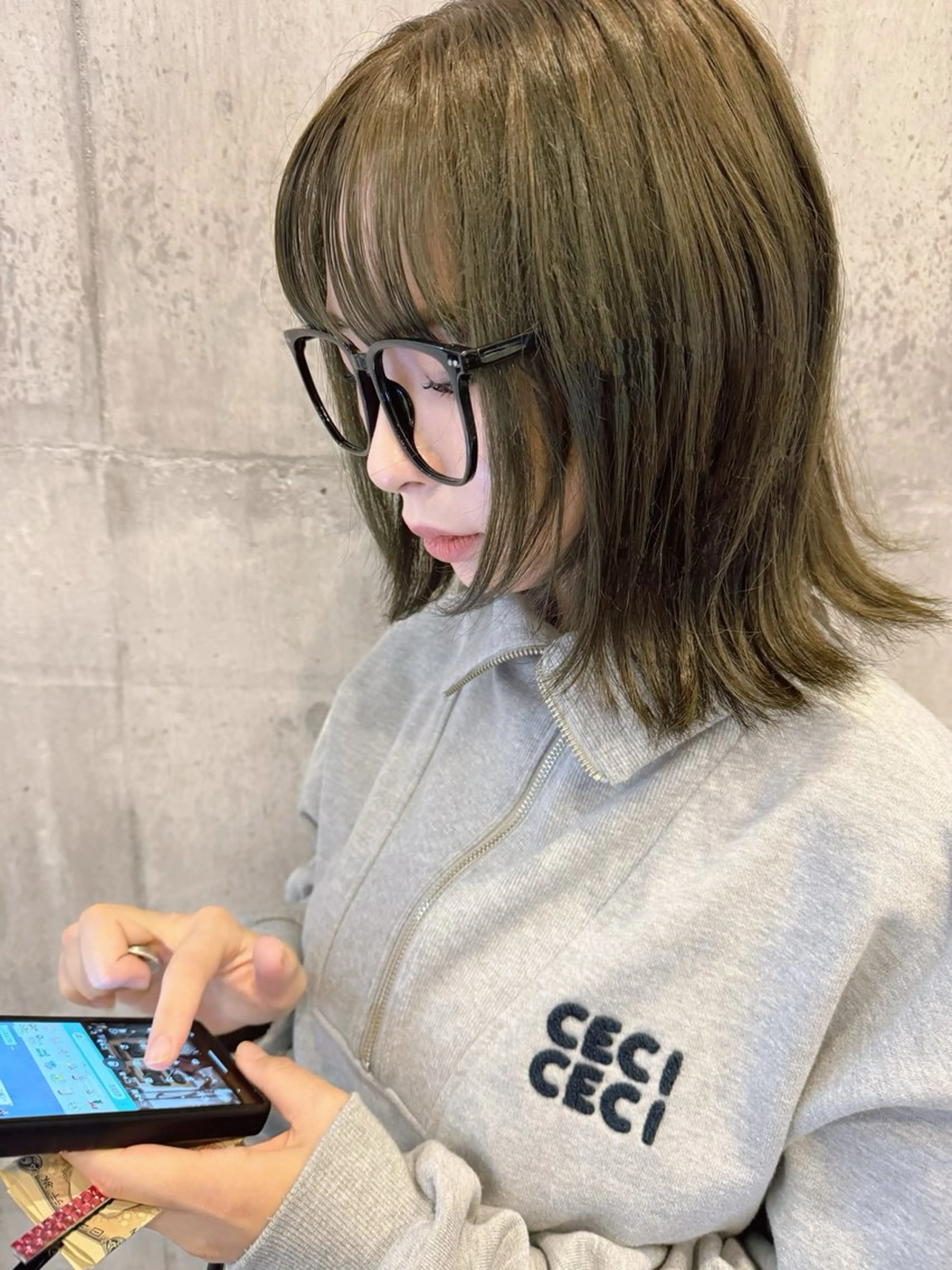 カラー ヘアカラー トリートメント 🔅透明感カラー切田 はじめ🔆のヘアスタイル