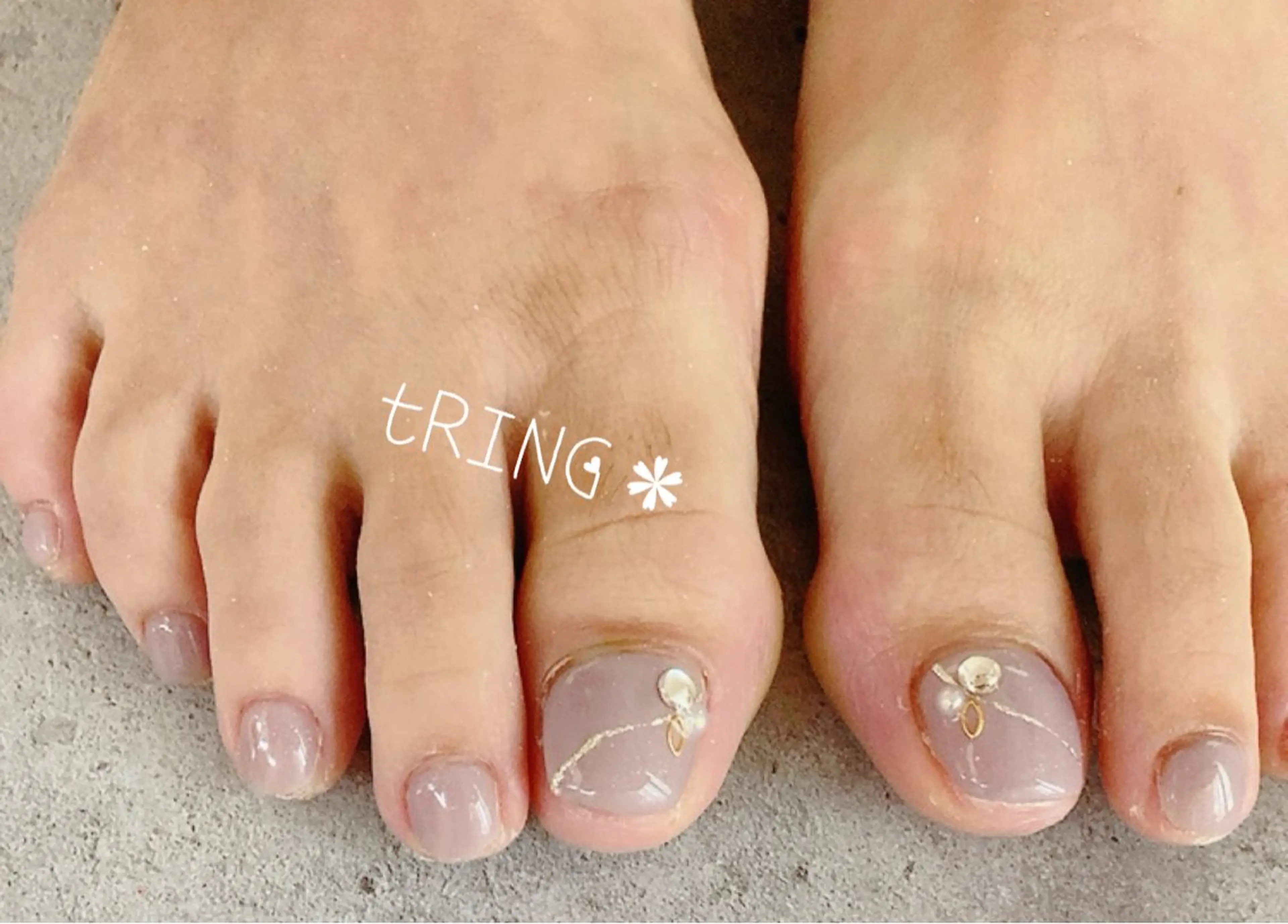 ネイル フットネイル tRING* しいの木台のネイルデザイン