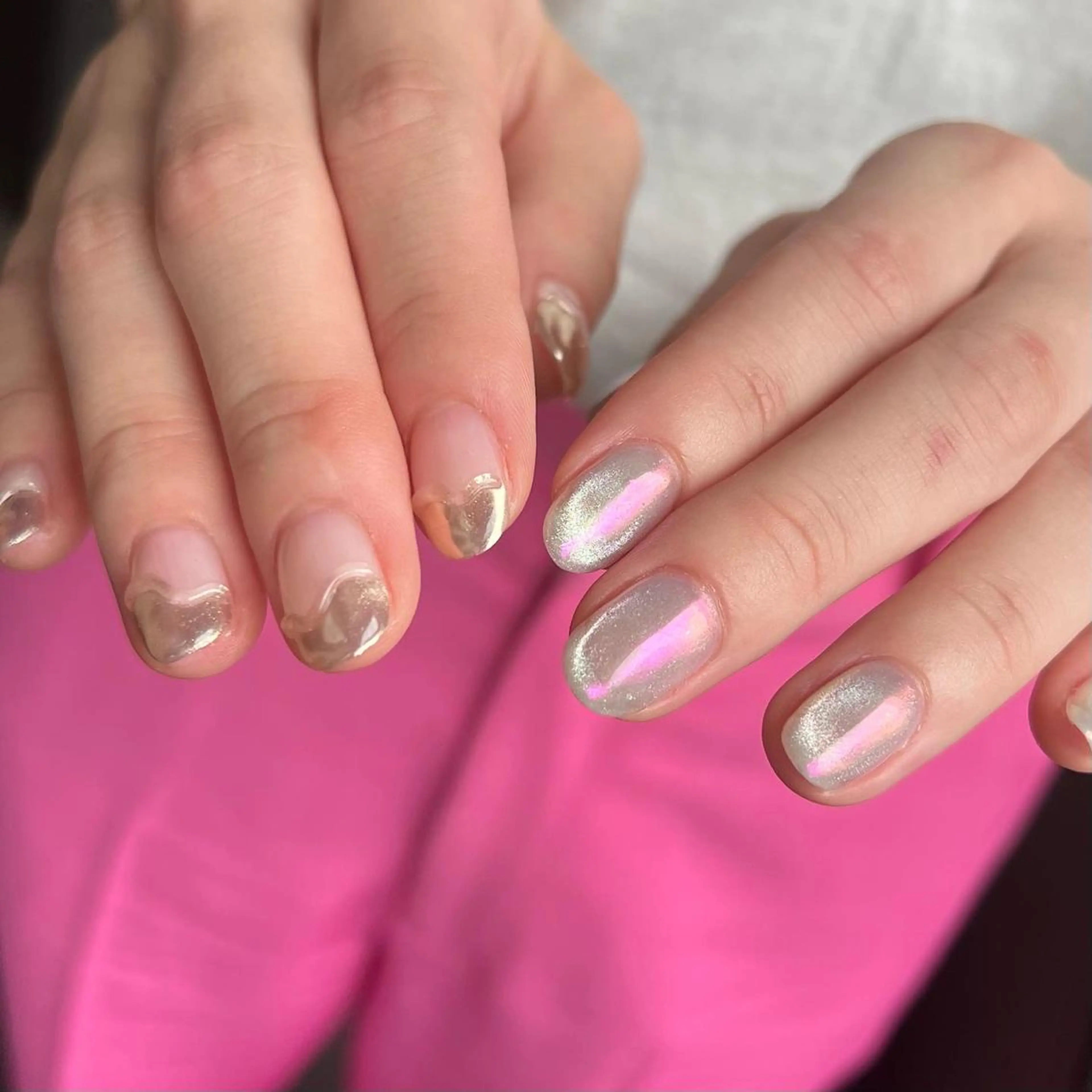 ネイル ハンドネイル nuás nailのネイルデザイン