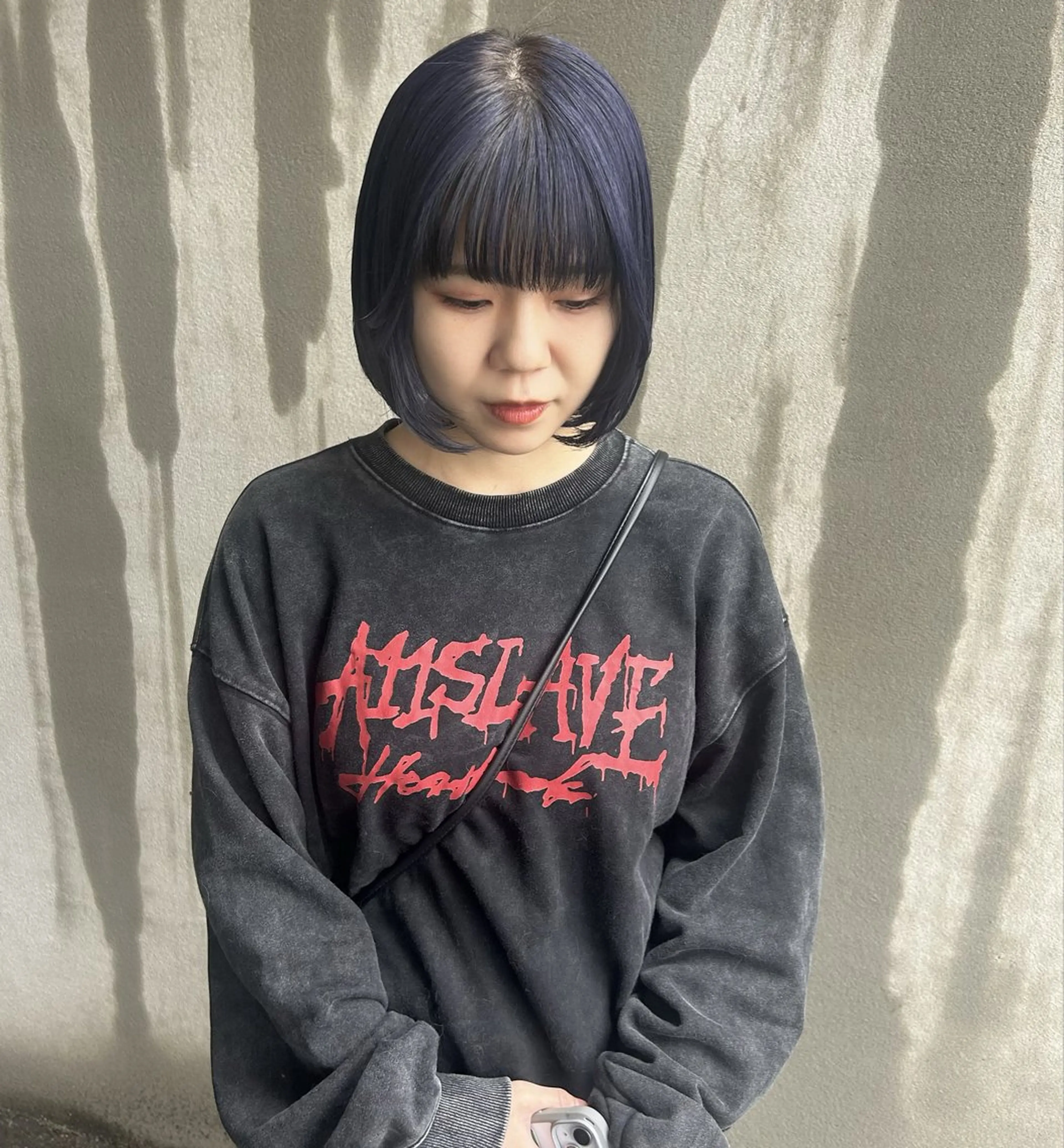 ミディアム カット ヘアカラー en⁺　trust所属・山口 麗音のヘアスタイル