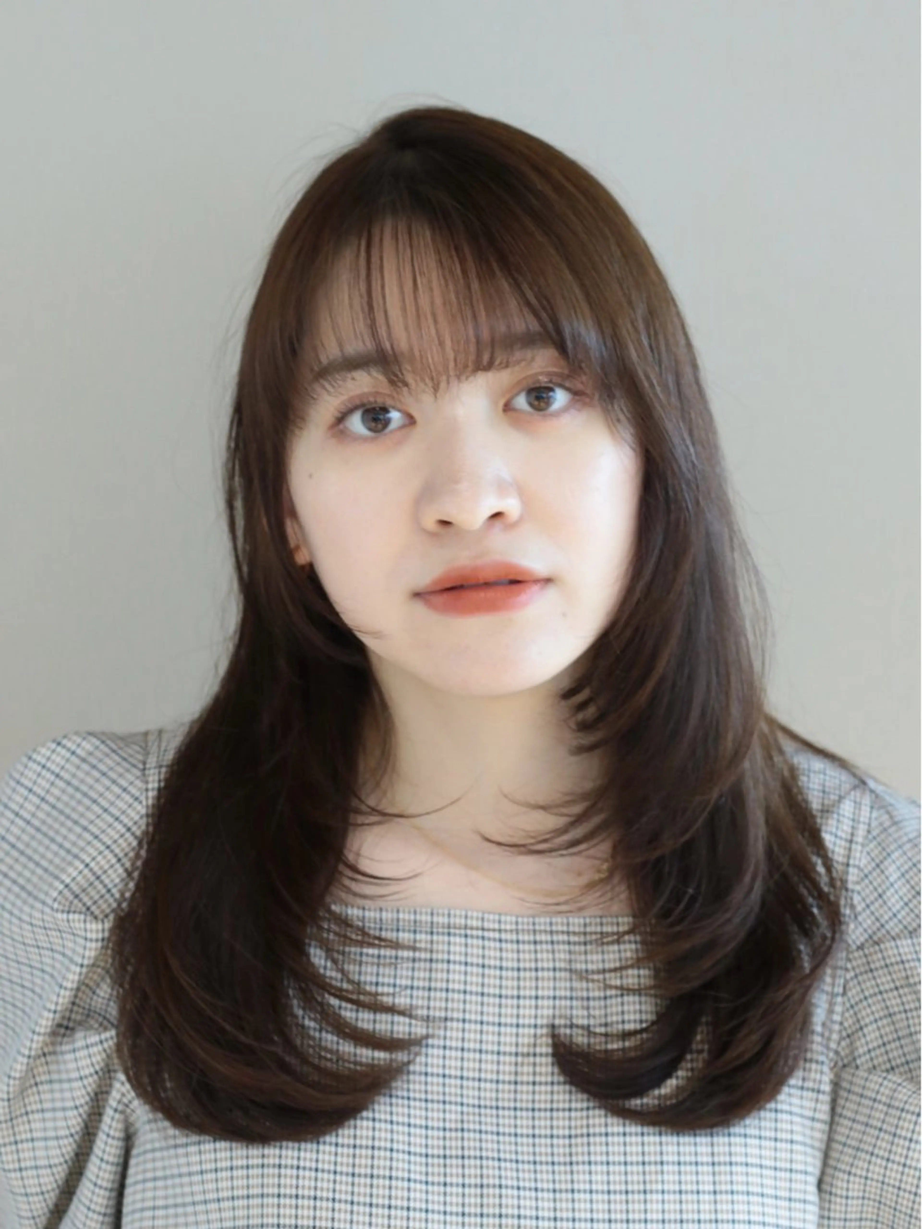 セミロング カラー レイヤーカット カット ヘアカラー トリートメント 髙木美緒🌿 レイヤー/アレンジのヘアスタイル