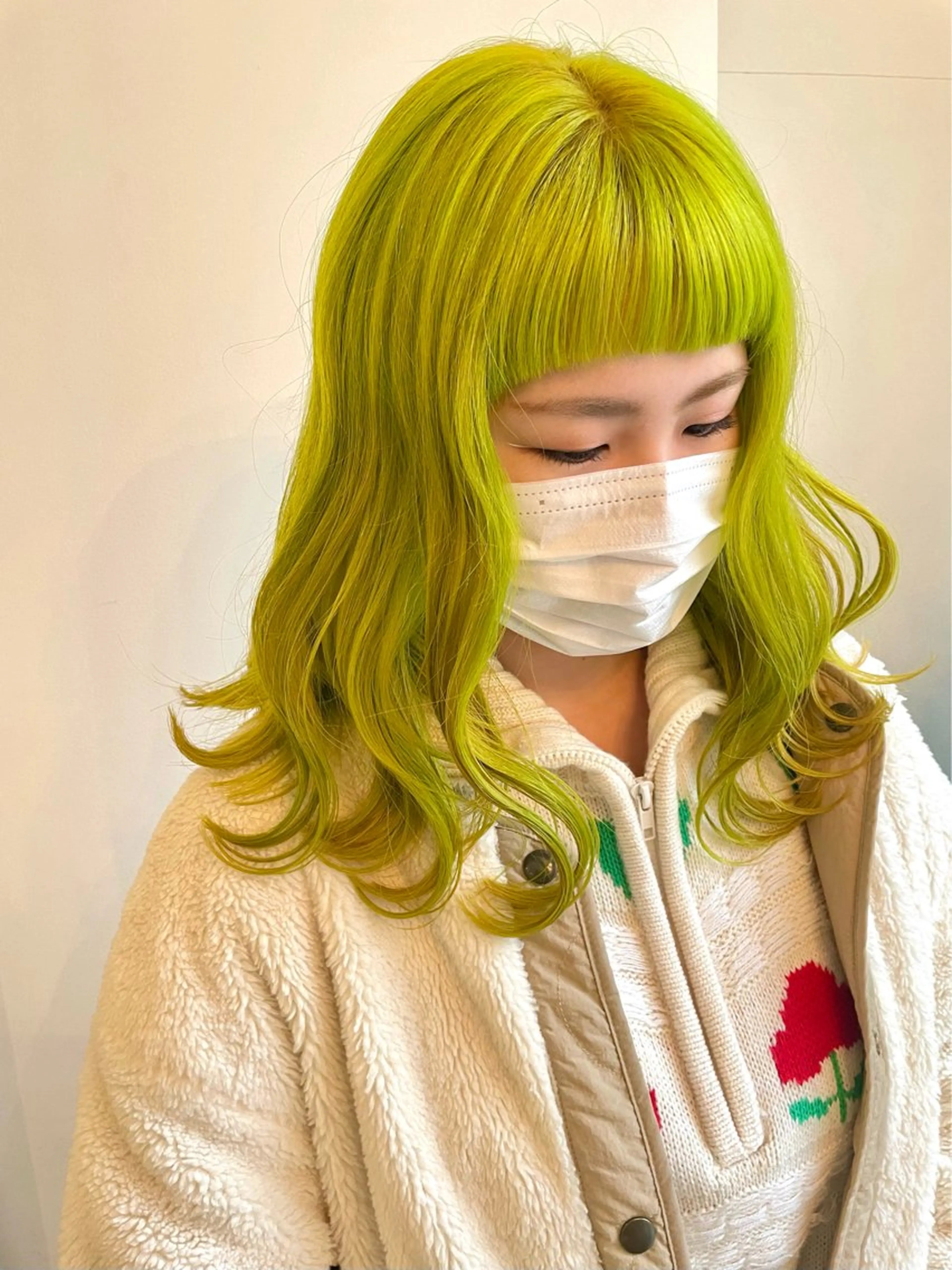 セミロング カラー カット ヘアカラー ショート/ブリーチ mizuki🐋のヘアスタイル