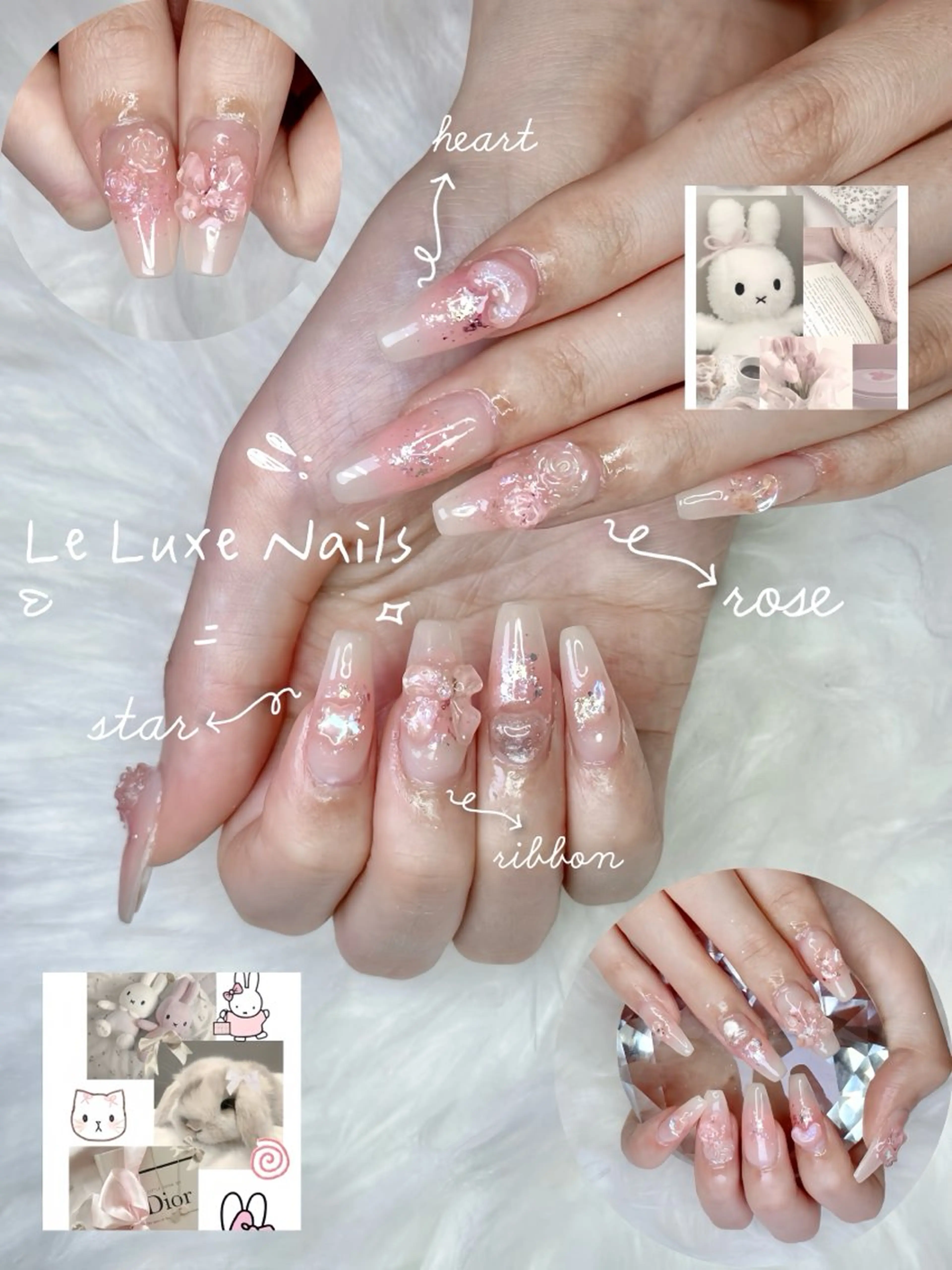 ネイル le luxe nails所属・le luxe nailsのネイルデザイン