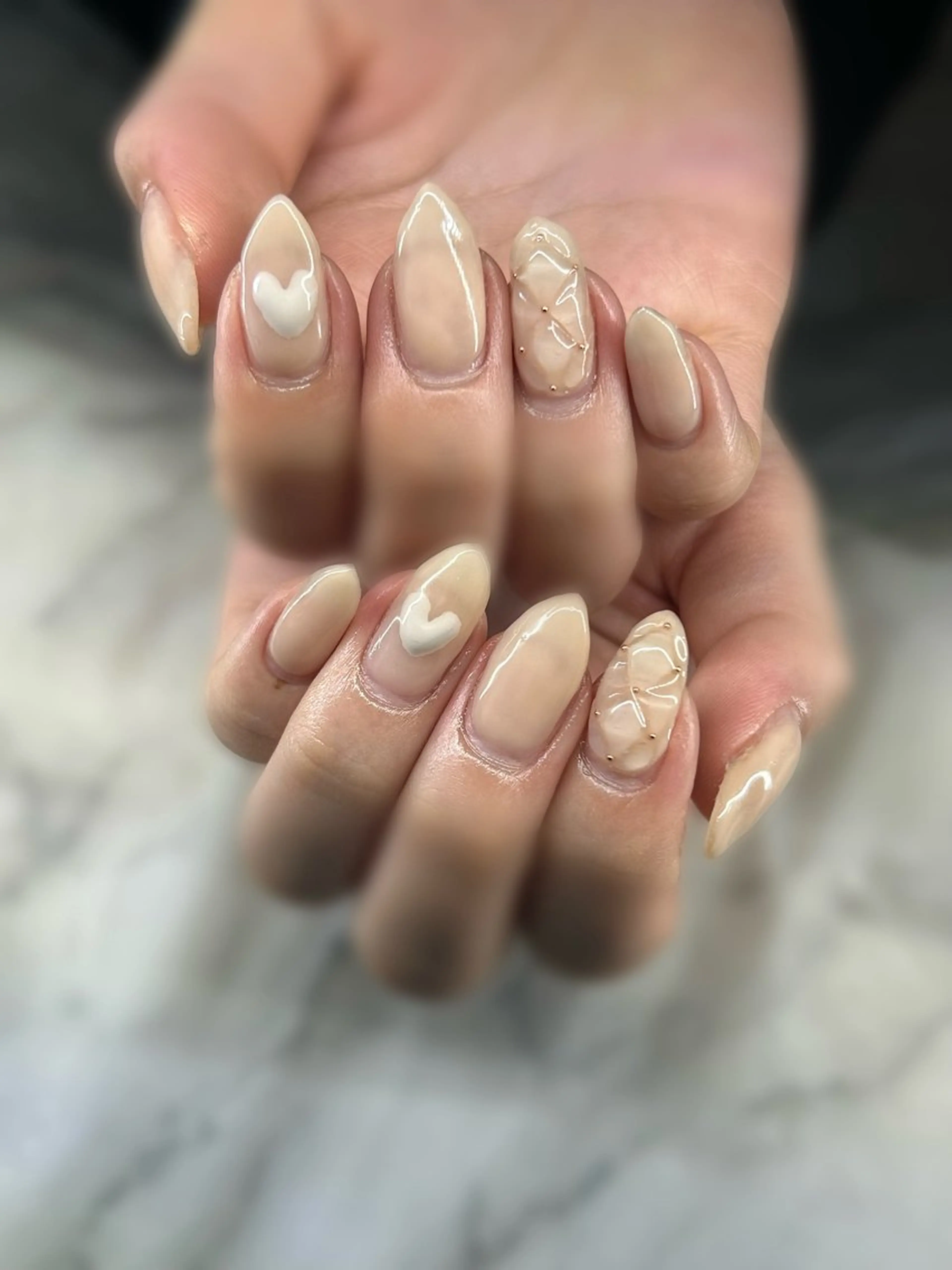 ネイル アートネイル 長さ出し専門HALE NAIL さとうのネイルデザイン