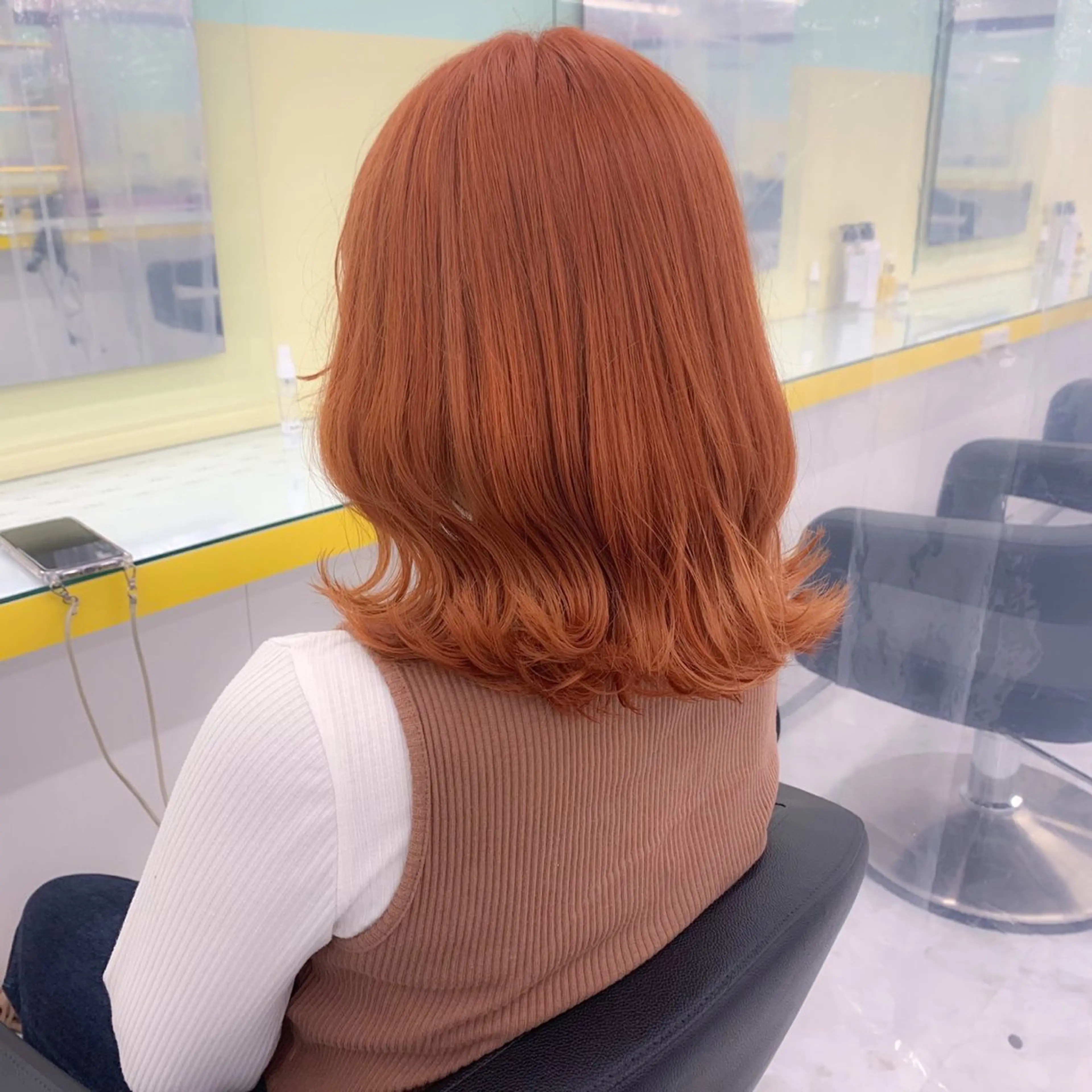 ロング ヘアカラー 大人上品🤍明るめ ベージュ🤍REOのヘアスタイル