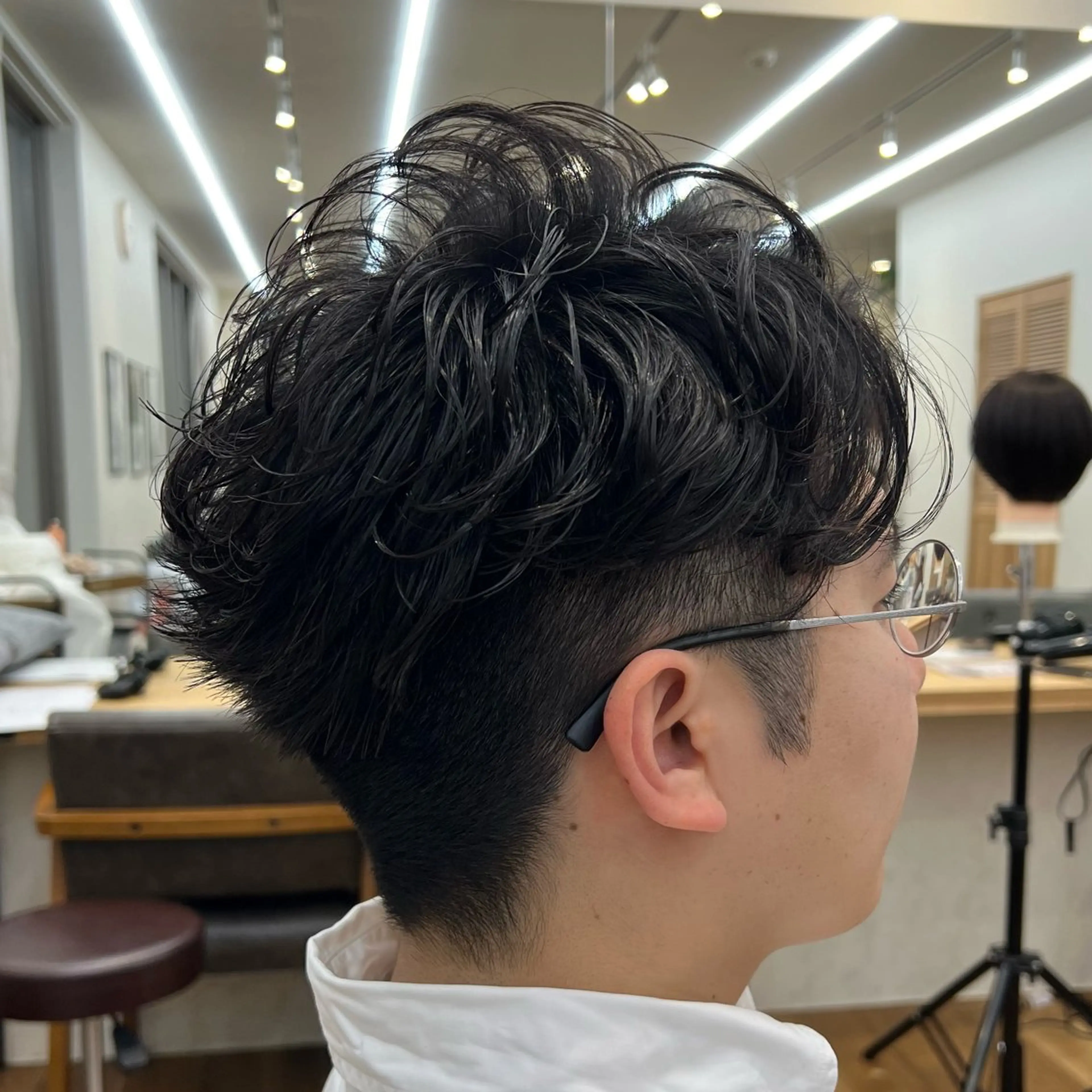 パーマ メンズ 🐋湊 ゆうき /レイヤーカット🫧のヘアスタイル