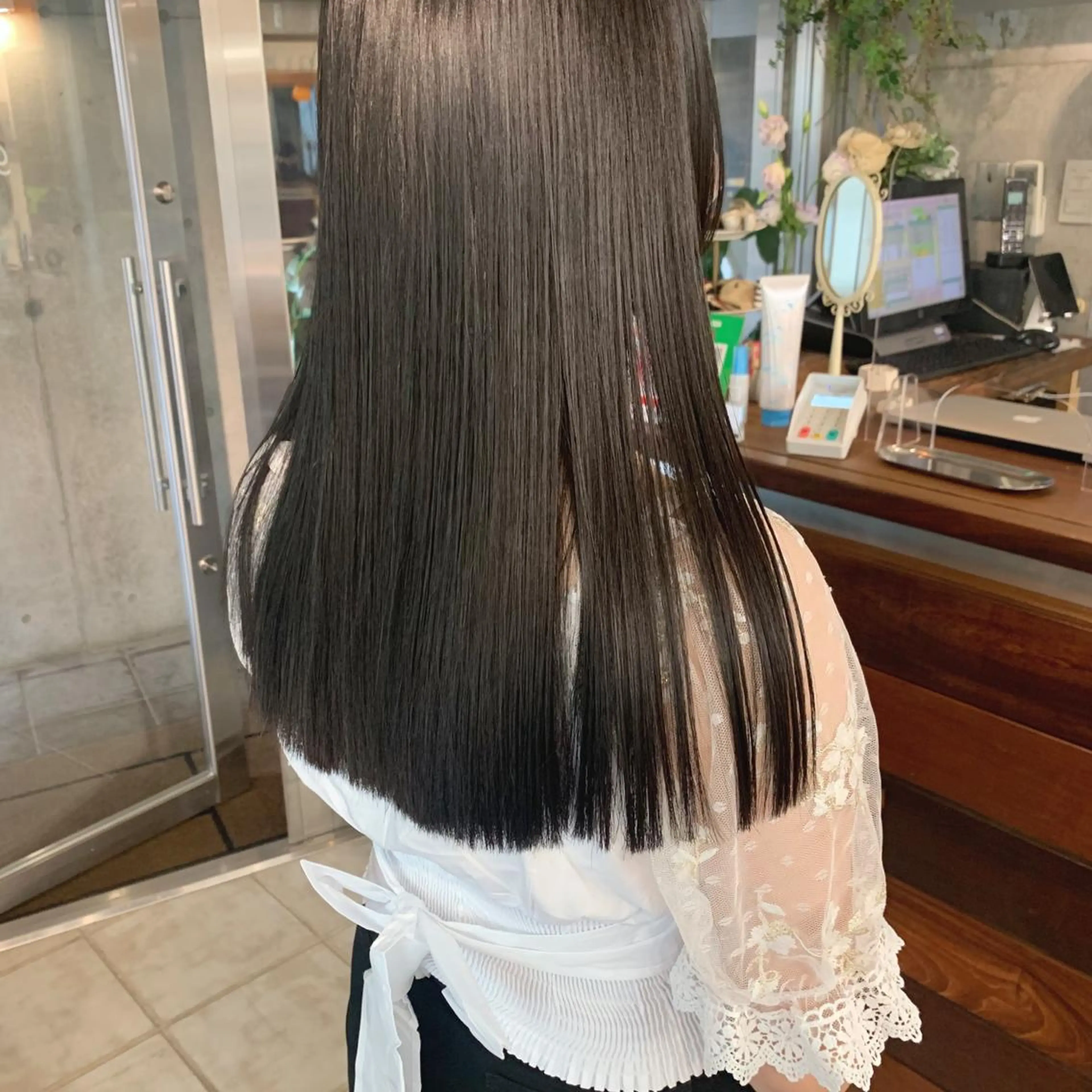 ロング カット 土屋かすみ✁︎. ꙳ 姫カットのヘアスタイル