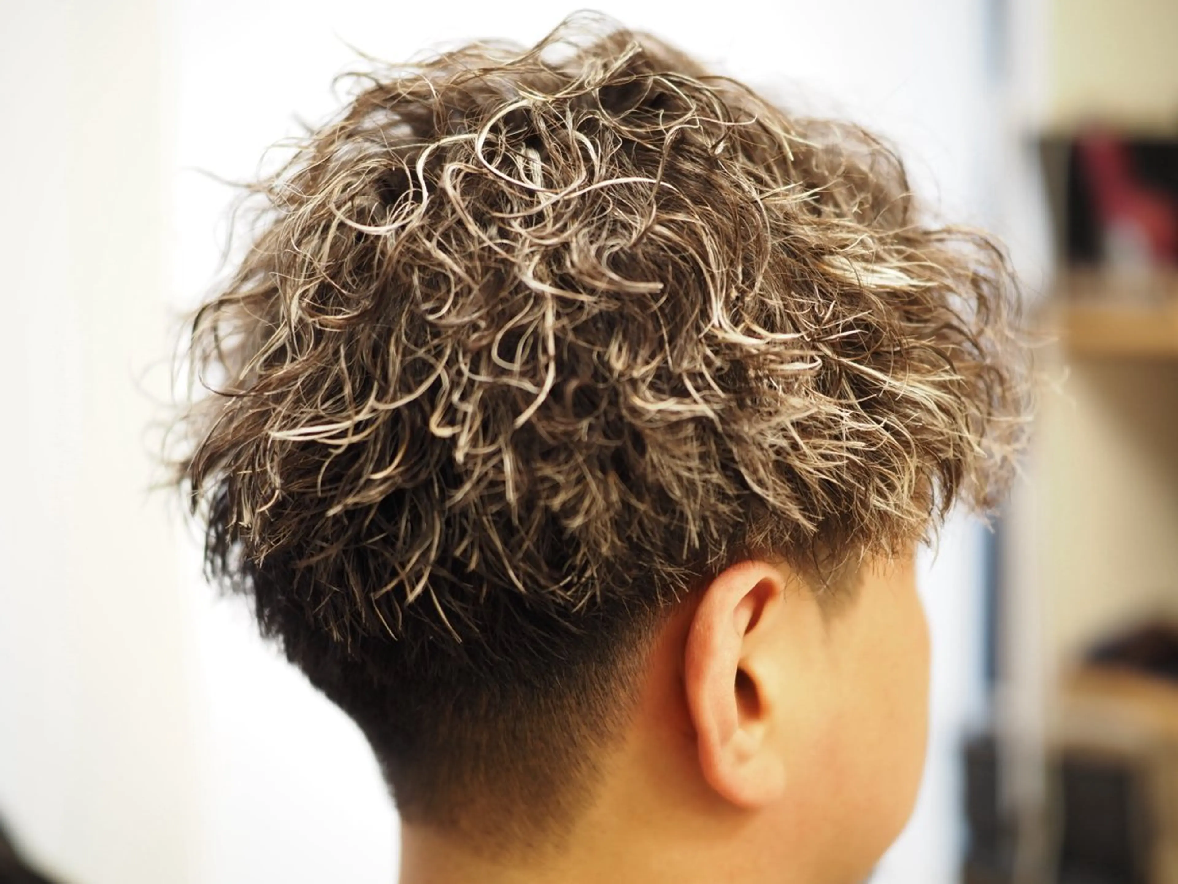 カラー パーマ メンズ カット ヘアカラー パーマ メンズ特化/パーマ/ フェードWATARUのヘアスタイル