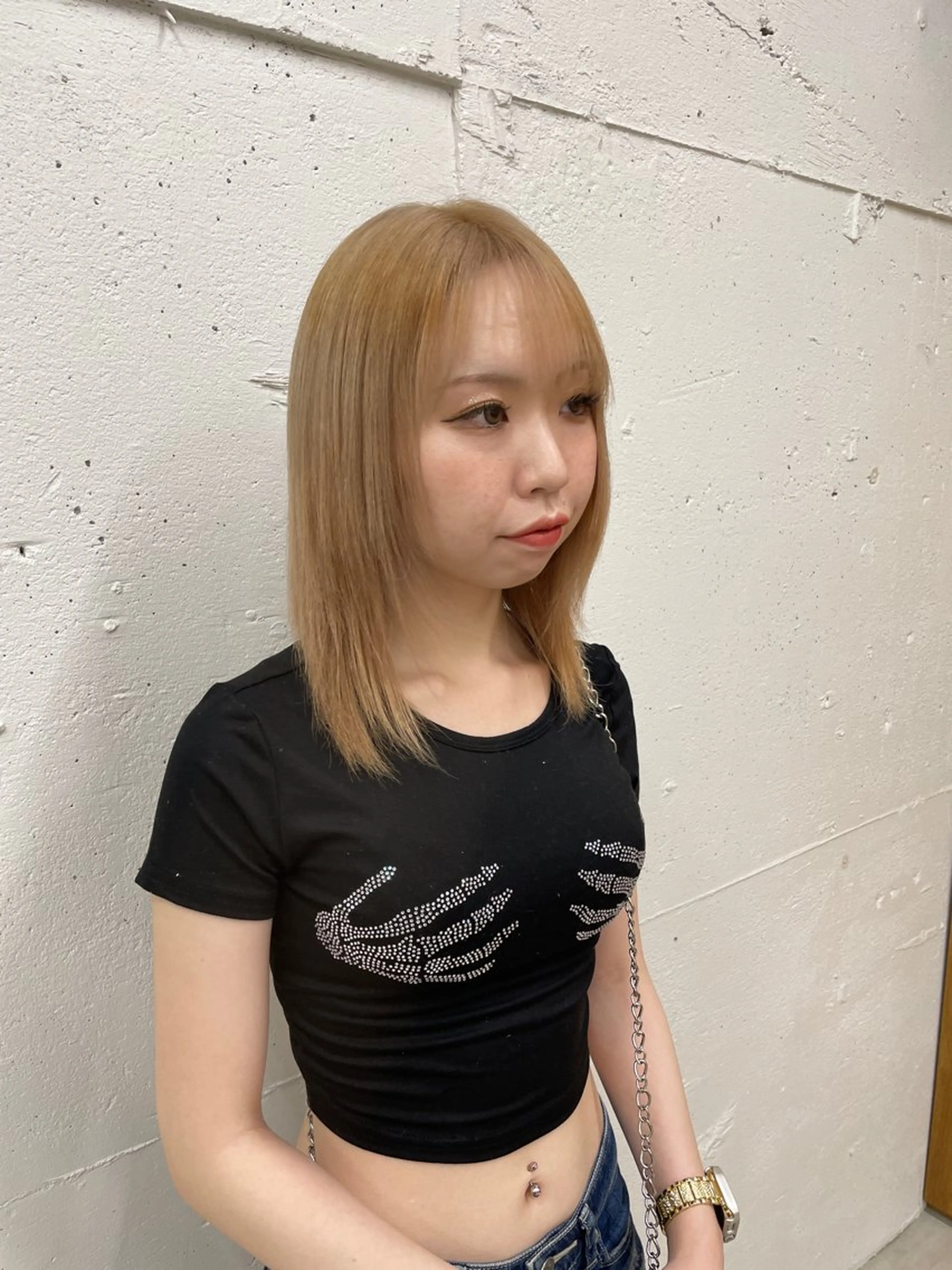 カラー ベージュカラー ハイトーンカラー ハイトーンベージュ suzu 🤍 【 grace 】のヘアスタイル