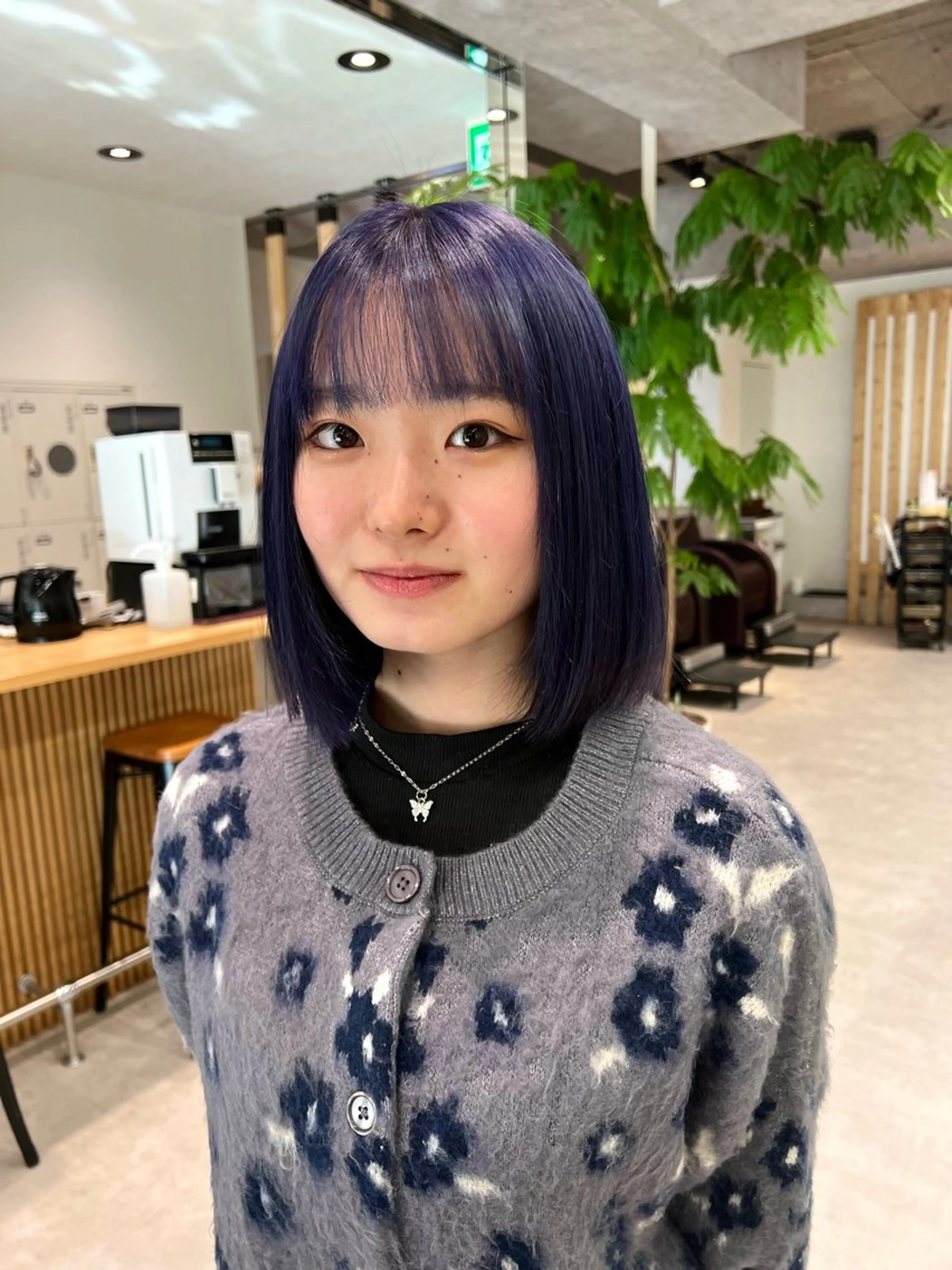 ショート カラー ダブルカラーブリーチ 髪質改善　縮毛矯正のヘアスタイル