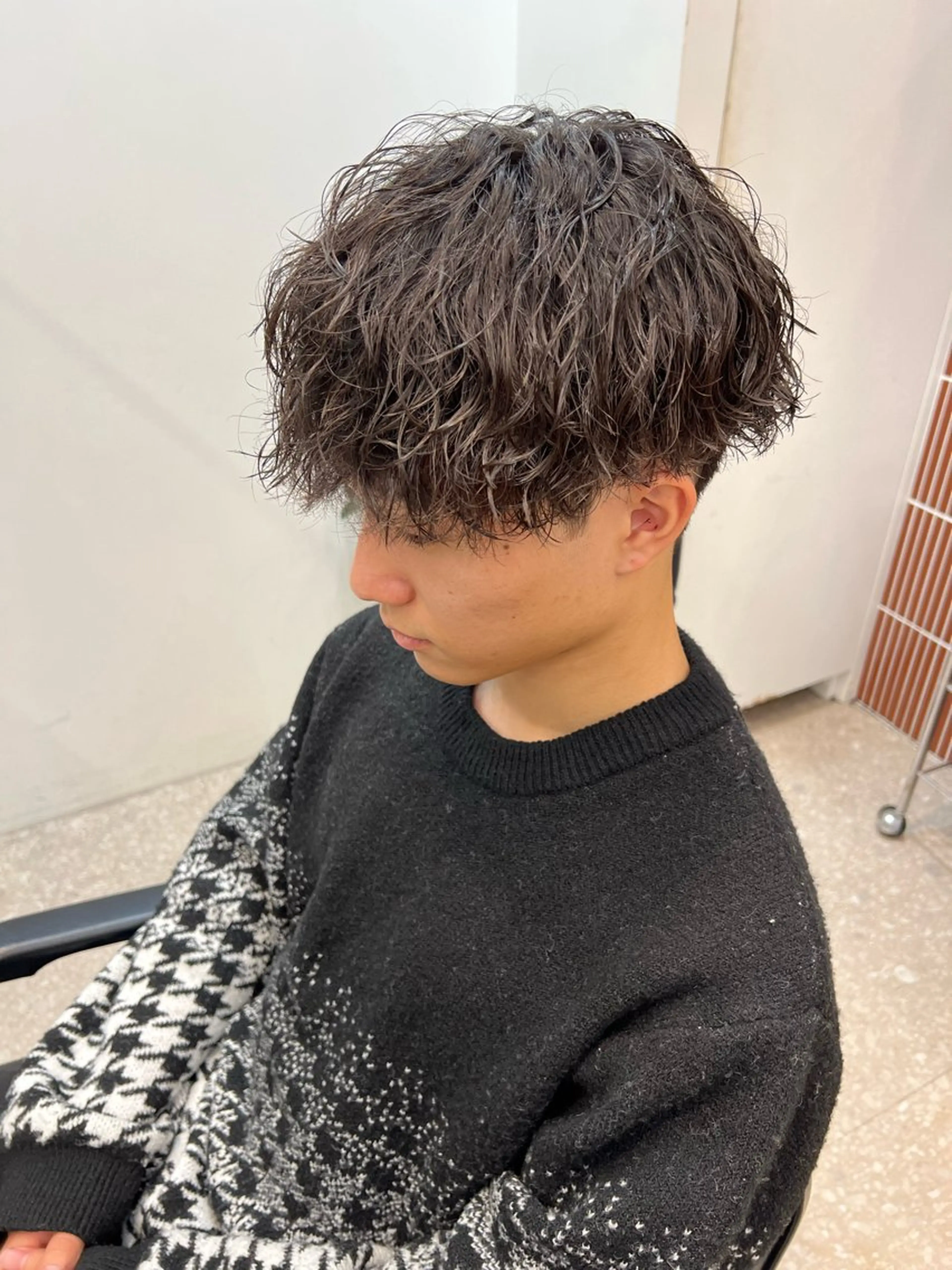 パーマ メンズ elima. 池田紗矢香💝のヘアスタイル