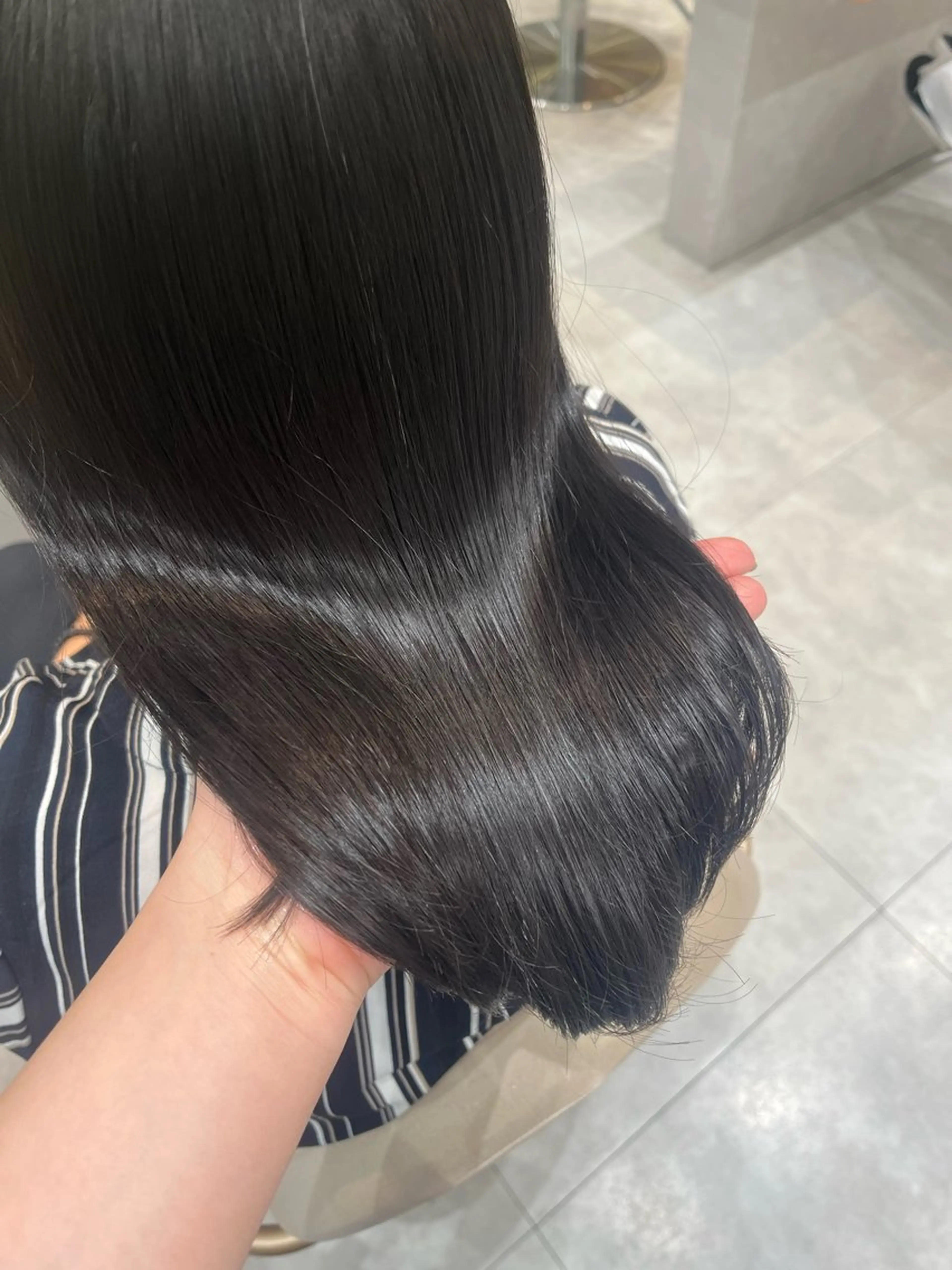 セミロング トリートメント ヘッドスパ 永澤 樹里のヘアスタイル