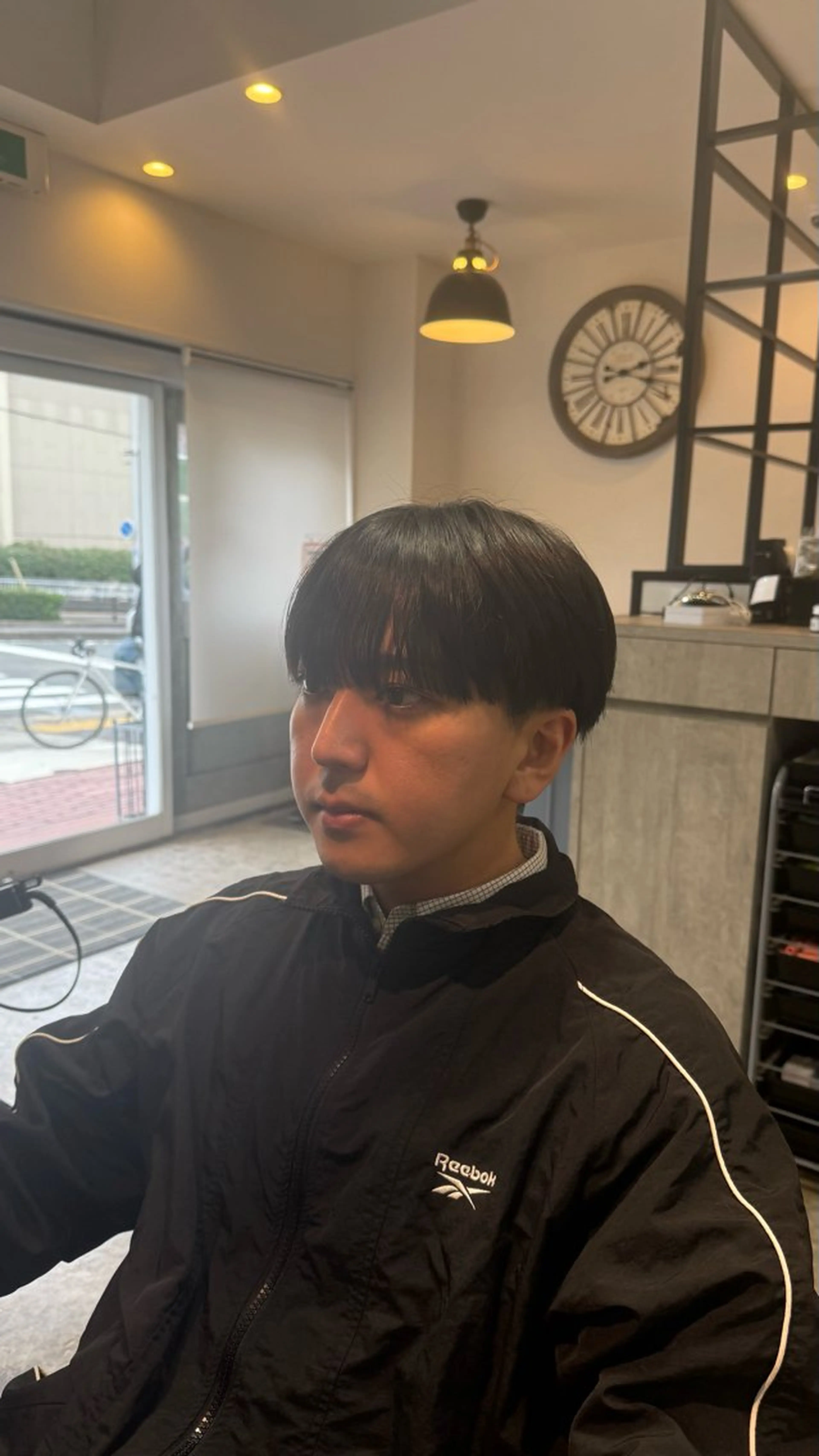ショート メンズ センターパート マッシュ シースルーマッシュ 刈り上げ SOLEIL 白井 ／メンズ専門のヘアスタイル