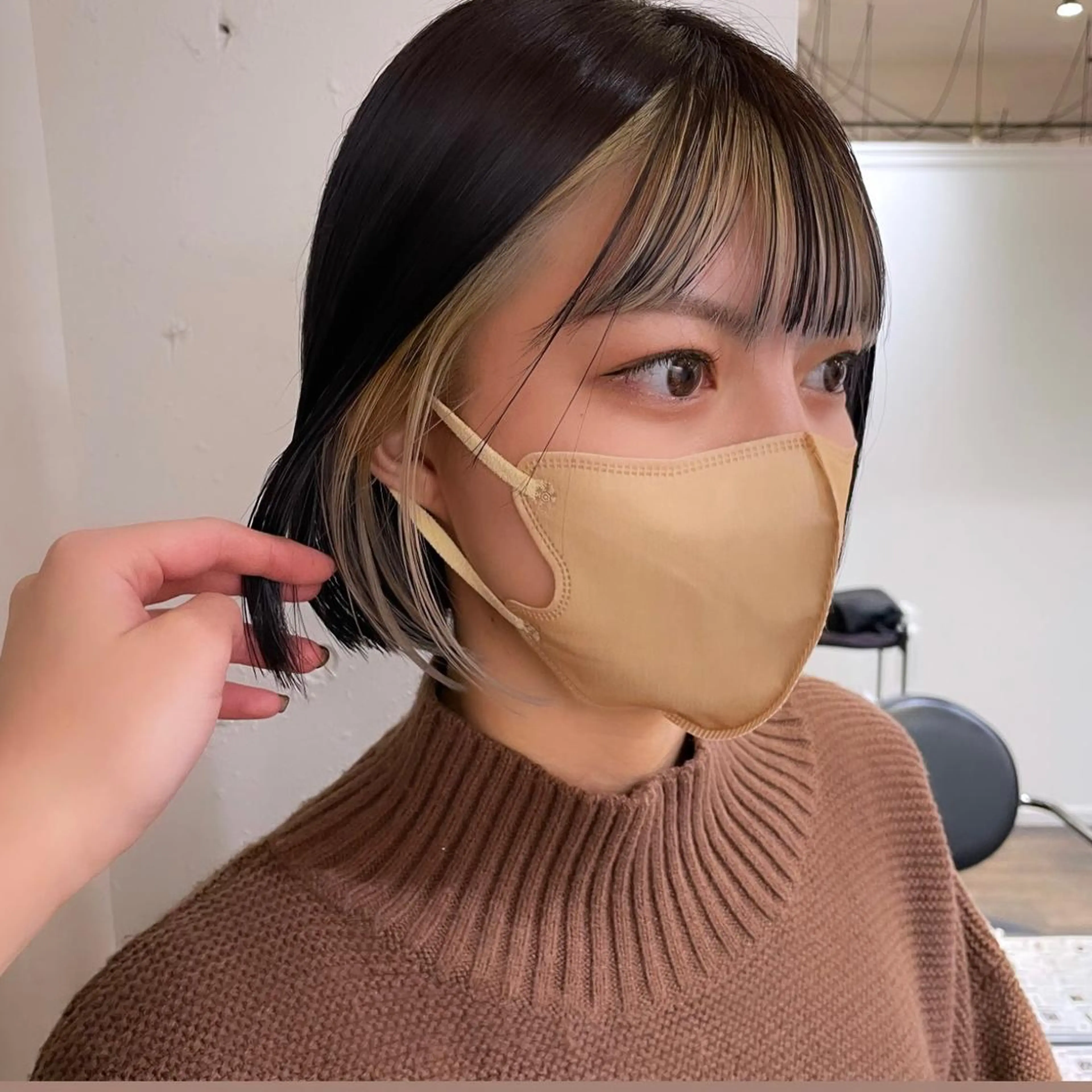 ショート 濱本 新奈 / 髪質改善パーマのヘアスタイル