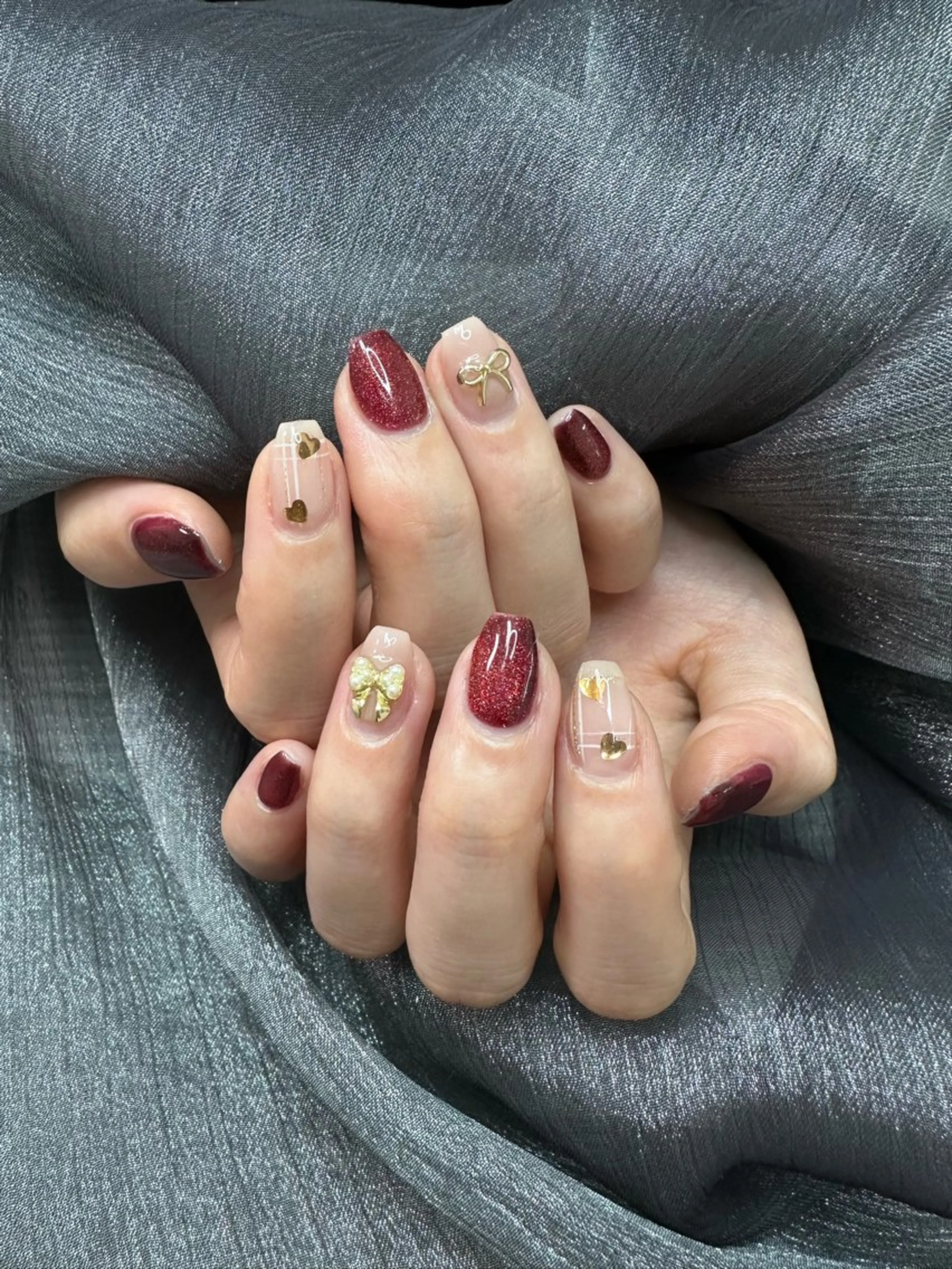 ネイル ハンドネイル 🎀YULI_ Nail 🎀新宿店のネイルデザイン