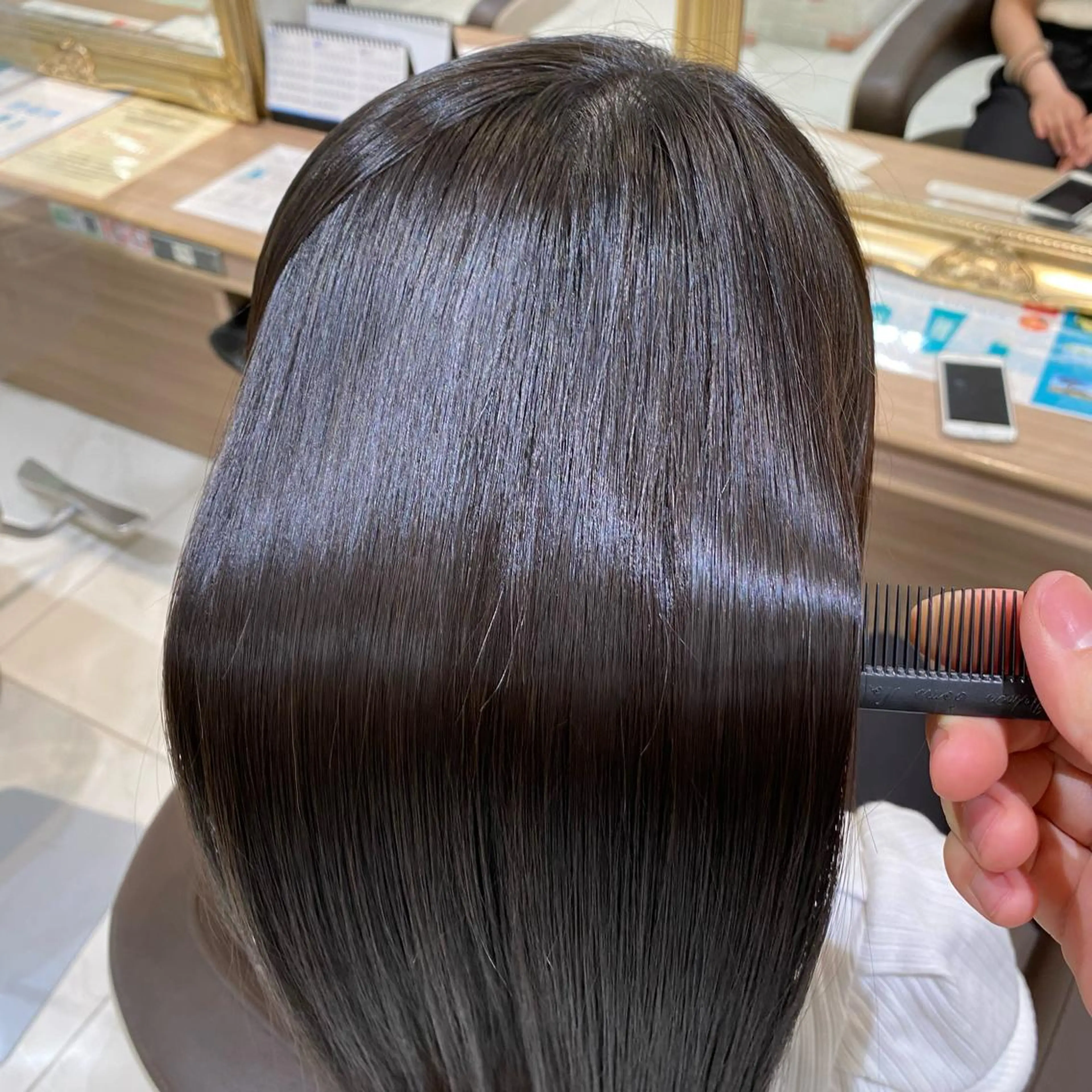 ロング カット 縮毛矯正 トリートメント ✨美髪/縮毛矯正 講師 /塚田健✨のヘアスタイル