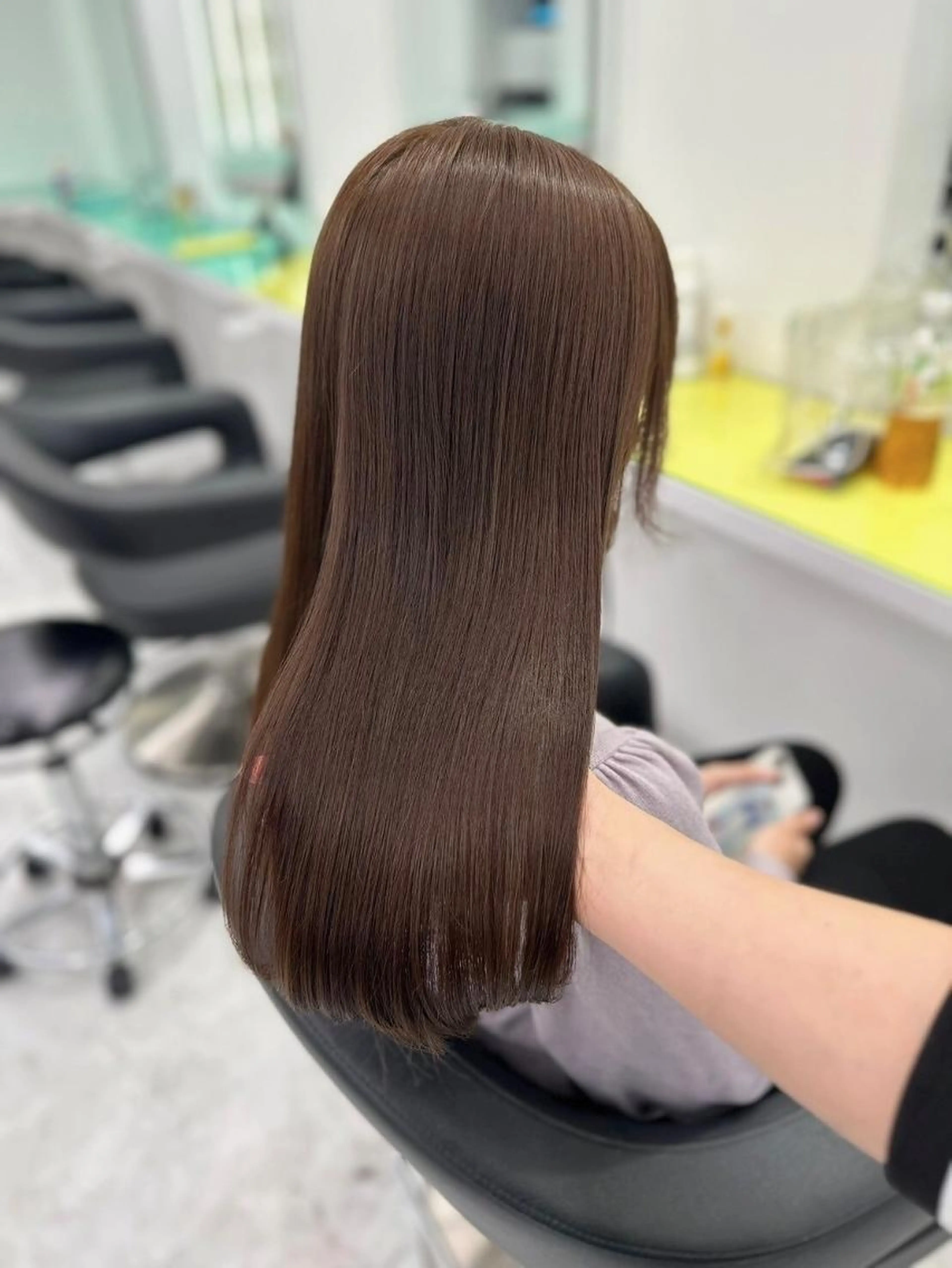 【トータルで綺麗に✨】メンテナンスカット＋ワンカラー＋縮毛矯正(リタッチor全体)の写真
