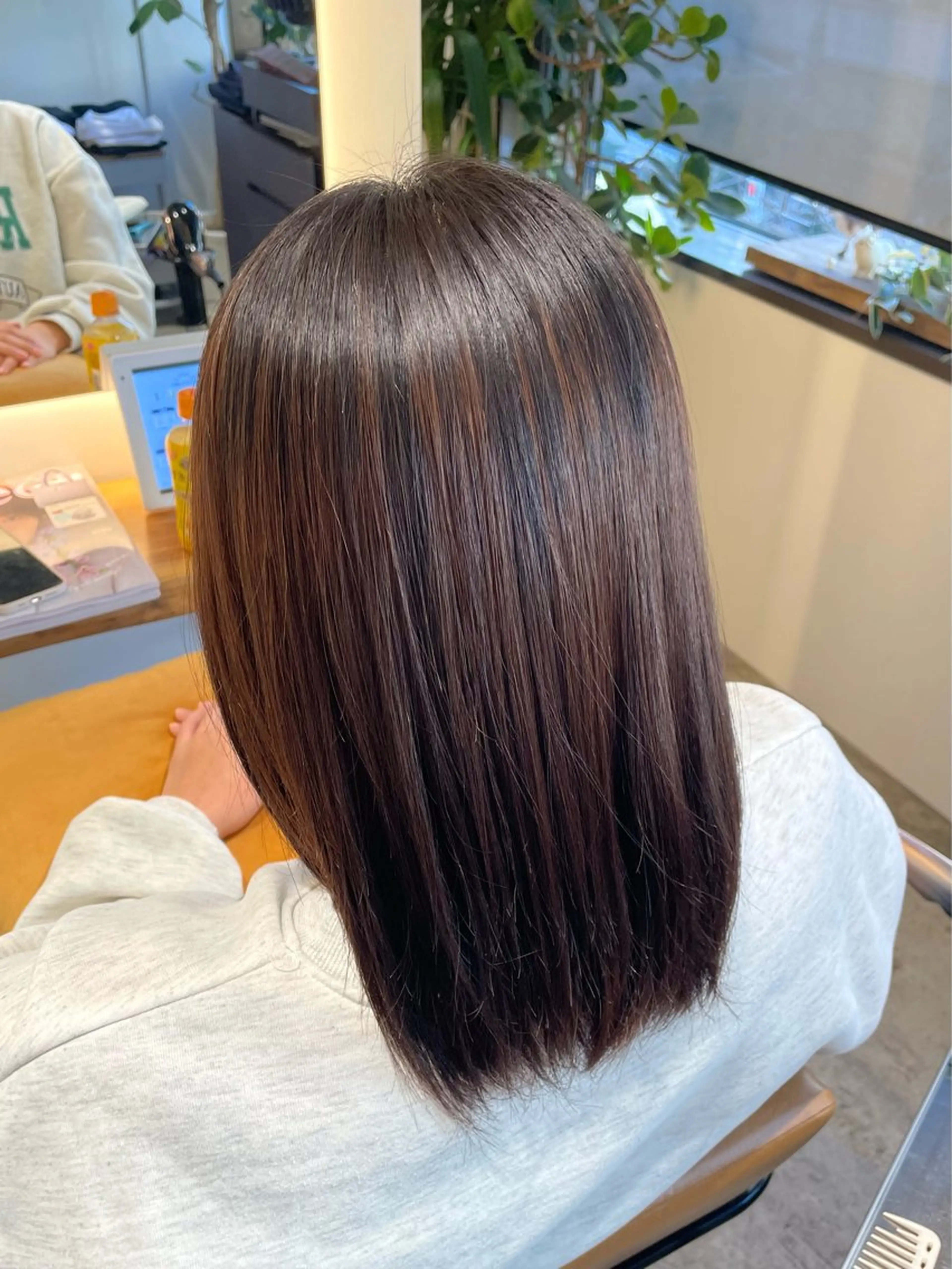 ミディアム カラー パーマ パーソナルカラー🌈 /骨格診断/ゆうきのヘアスタイル