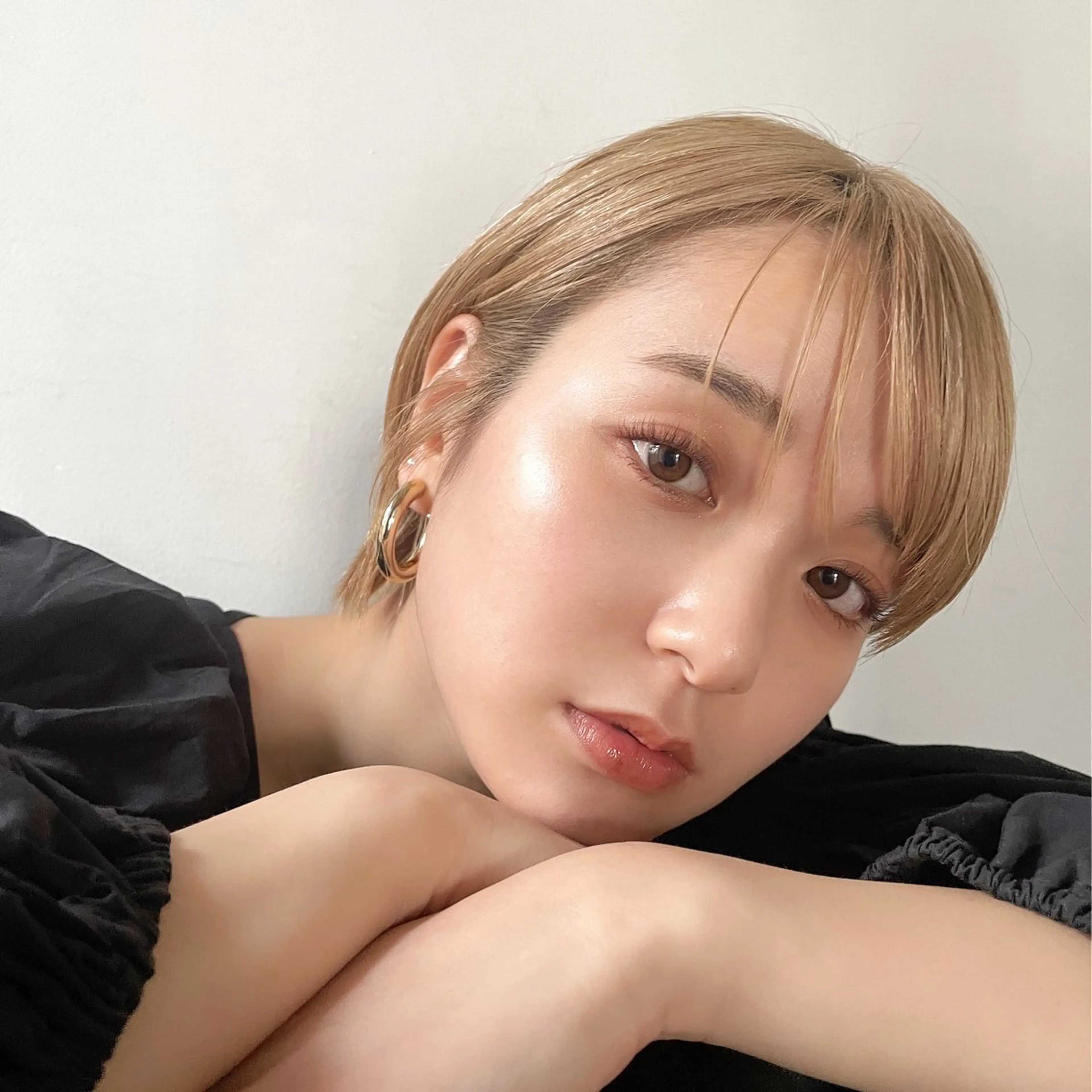 ショート カラー ヘアアレンジ ショートボブ ボブ ショートヘア カット トリートメント ヘッドスパ ヘアセット SHEA.学芸大学所属・一箭 恵梧/ロングヘアのヘアスタイル