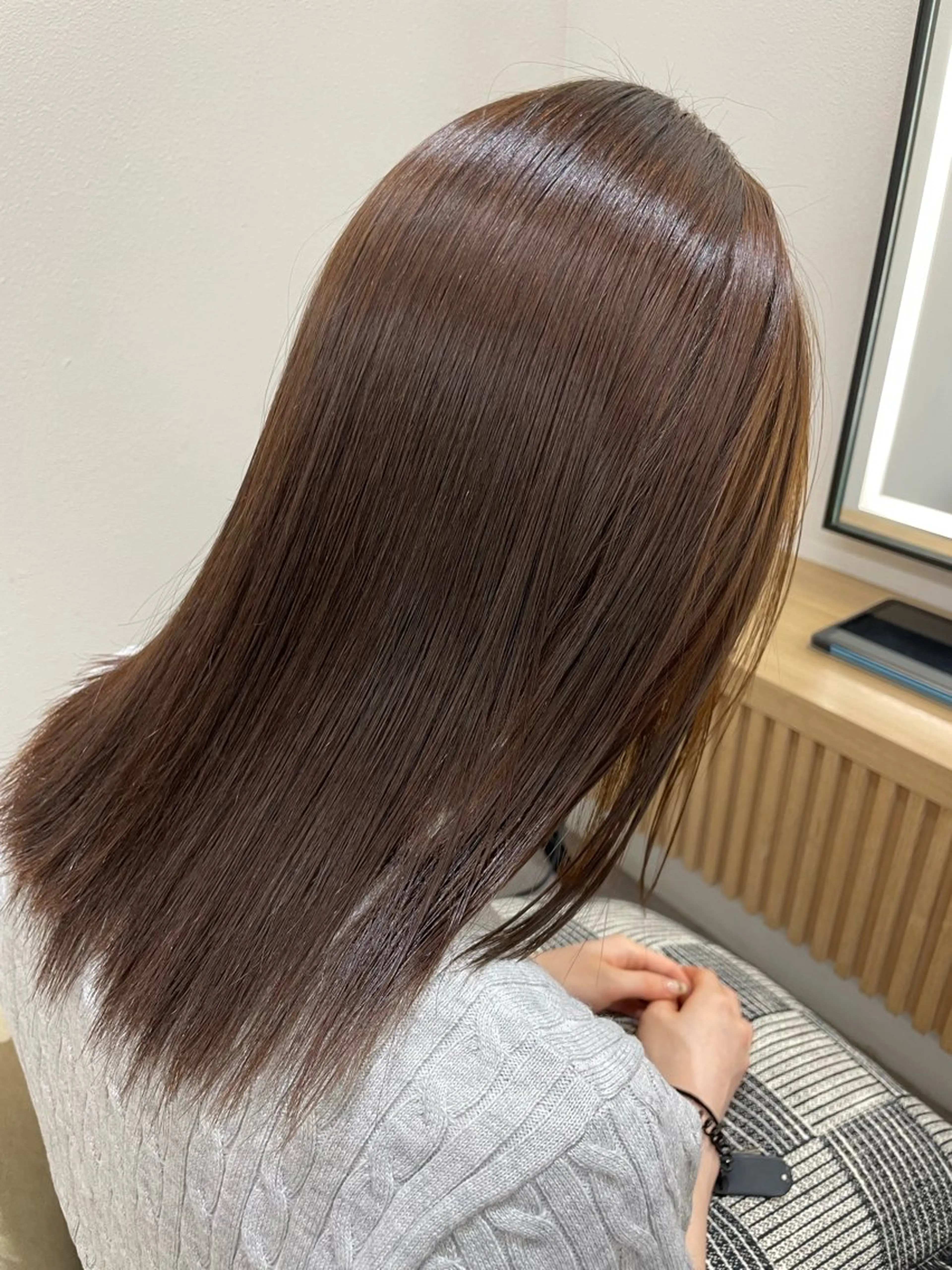ミディアム 縮毛矯正 縮毛矯正 大和田拓夢 /縮毛矯正/艶髪ヘアのヘアスタイル