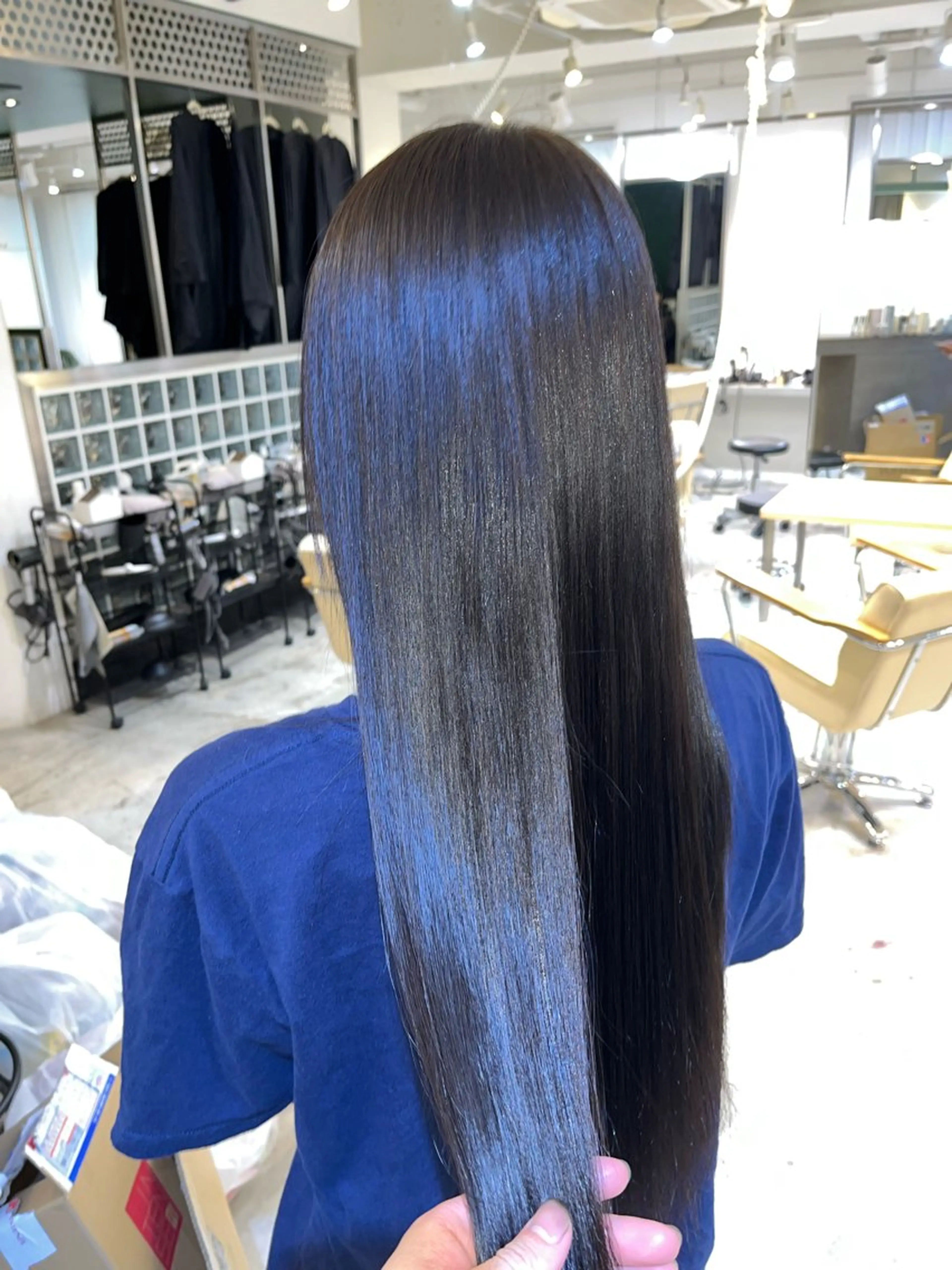 ロング カラー ヘアカラー 鷲田 晴輝のヘアスタイル