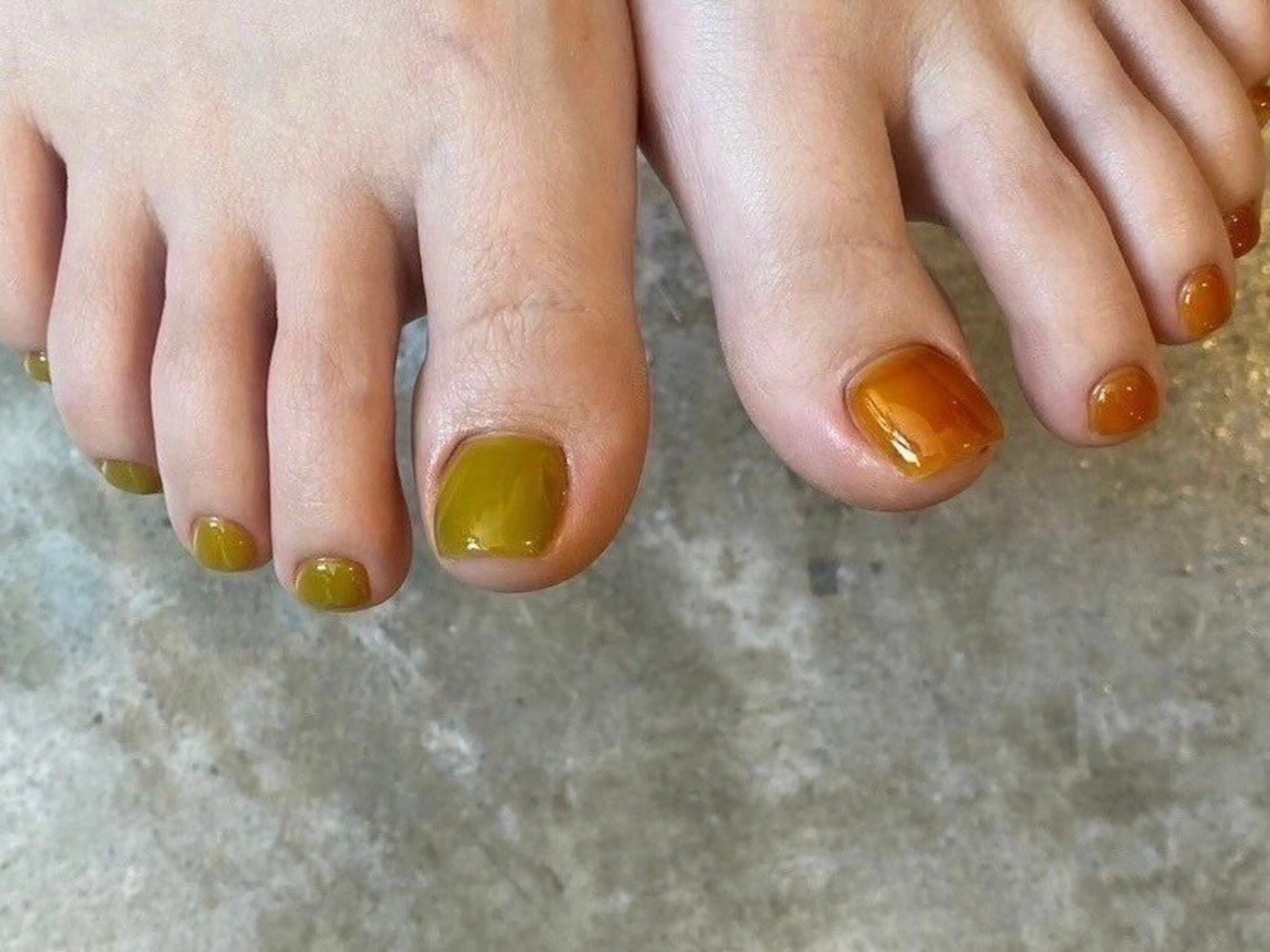 【オフなし】フットワンカラー❣️お好きなカラー1色お選びいただけます♡の写真