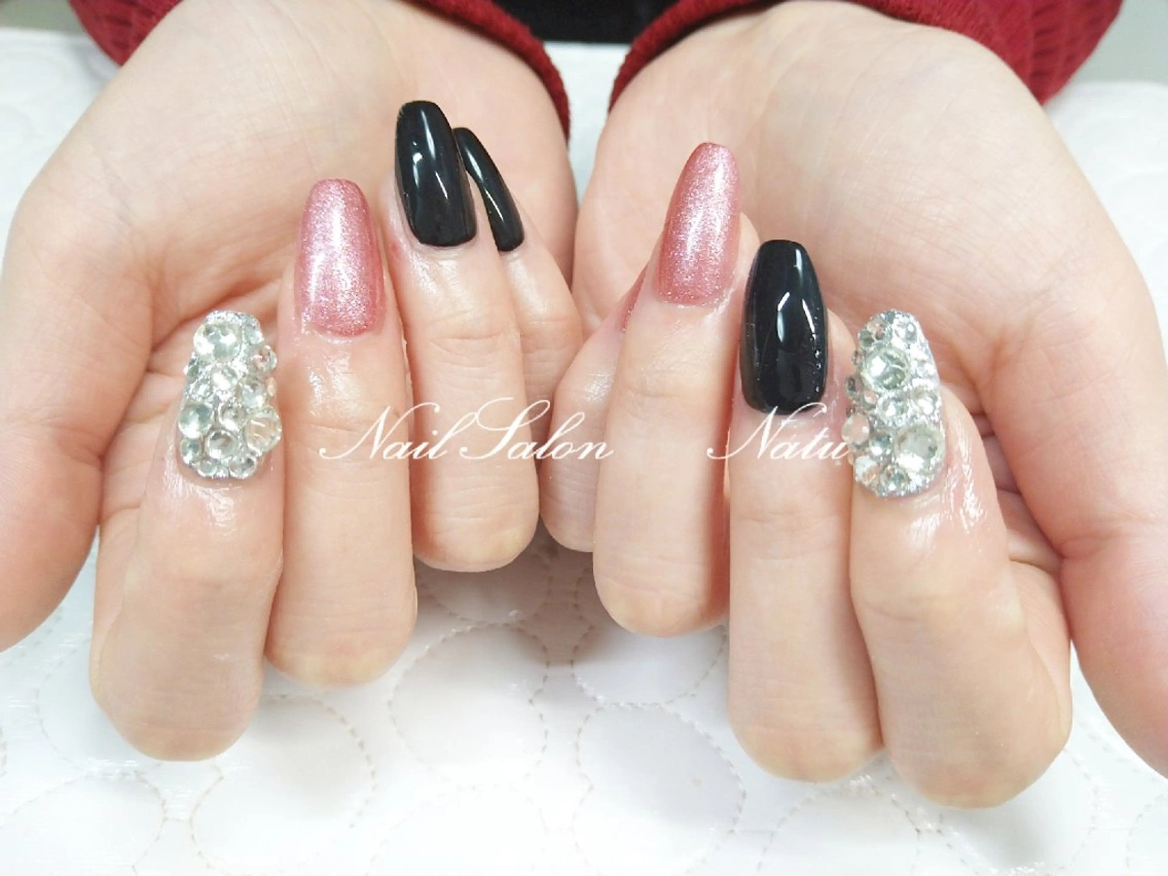 ネイル 長さ出し nailsalon　 Natuのネイルデザイン